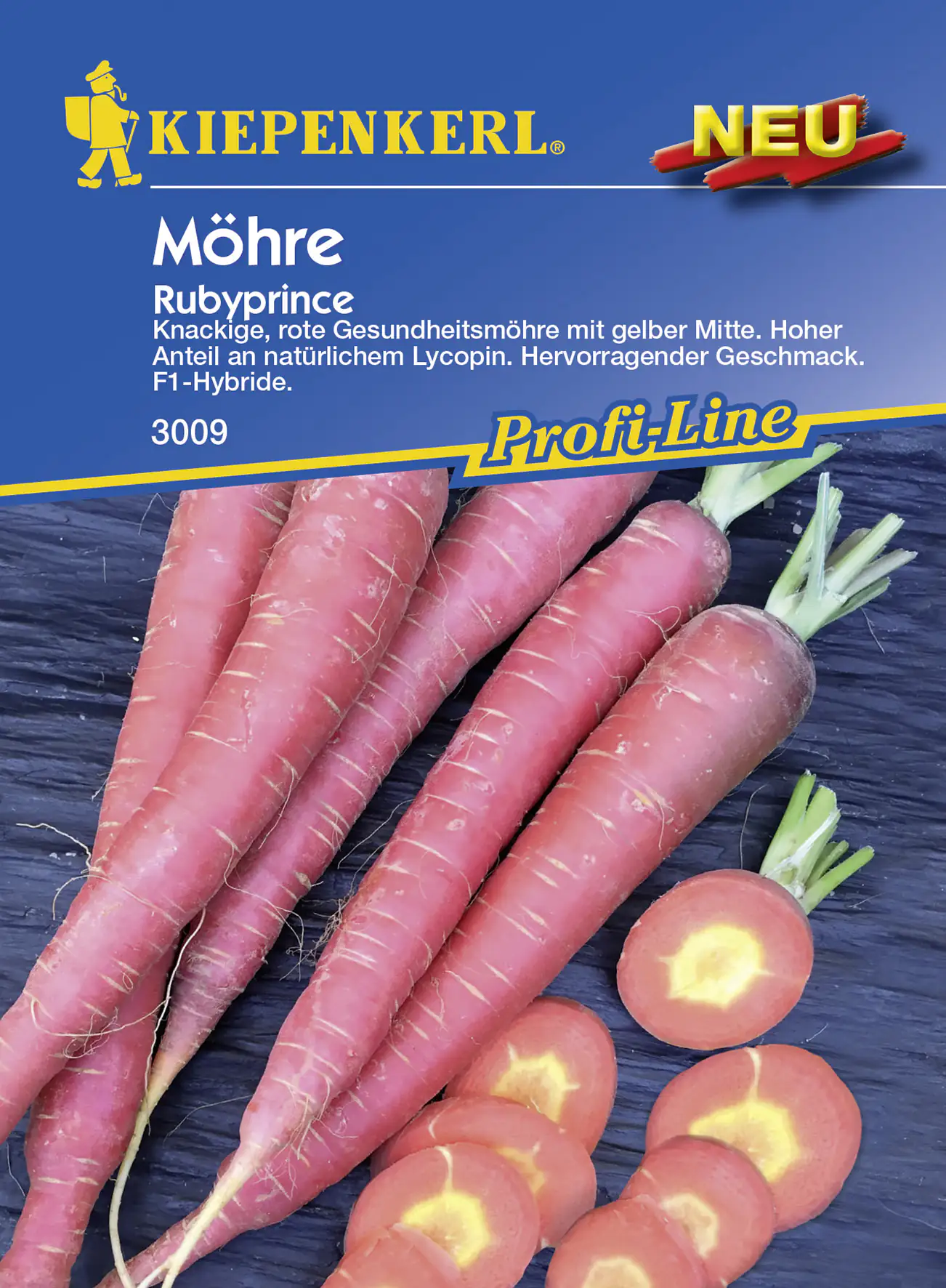 Kiepenkerl Möhre Rubyprince Daucus carota, Inhalt: ca. 200 Pflanzen