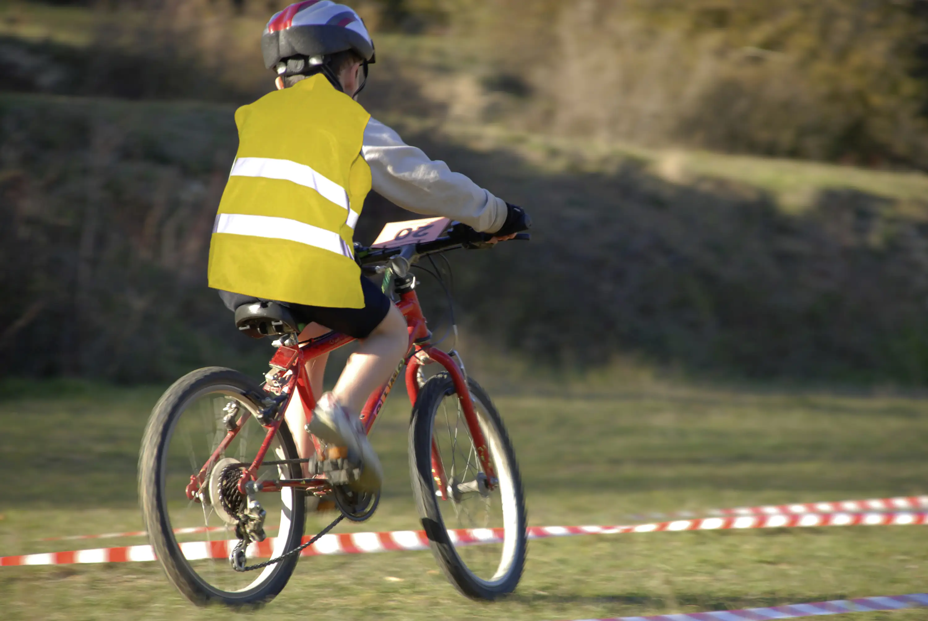 4006132310747_1752461 APA Warnweste für Kinder gelb, DIN EN 1150