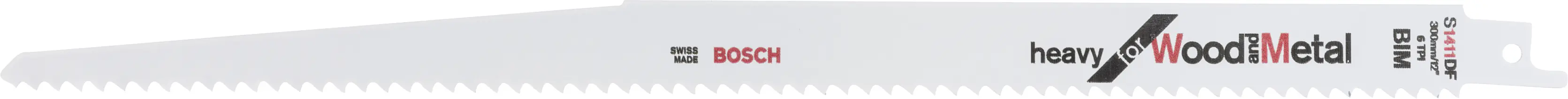 Bosch Säbelsägeblatt S 1411 DF Heavy for Wood and Metal 2 Stück