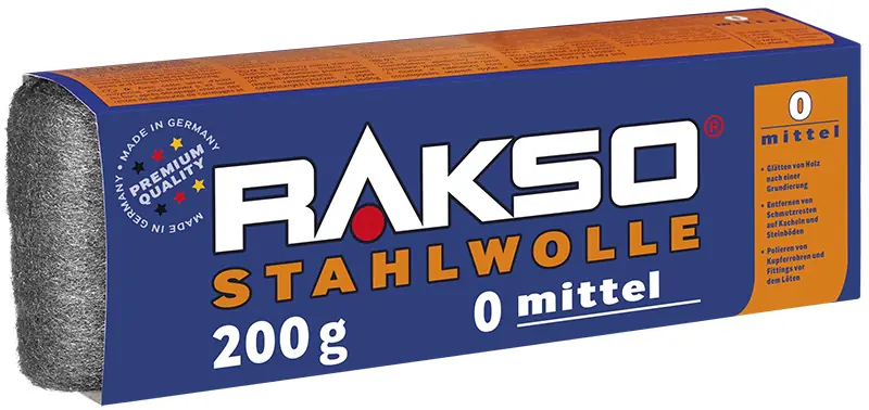 RAKSO Stahlwolle, Sorte 0