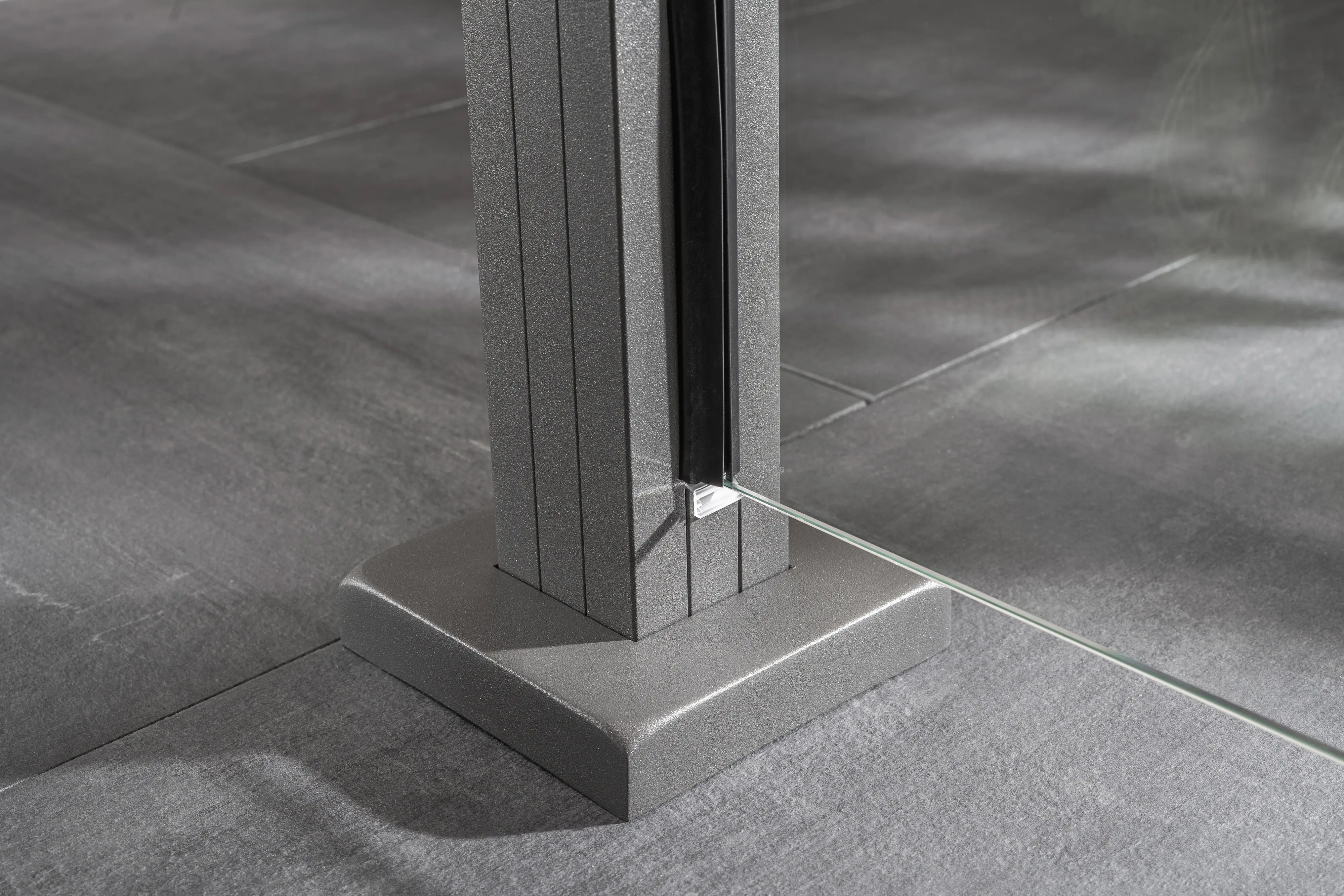 Ambiente Gummidichtung schwarz, 15 laufende Meter