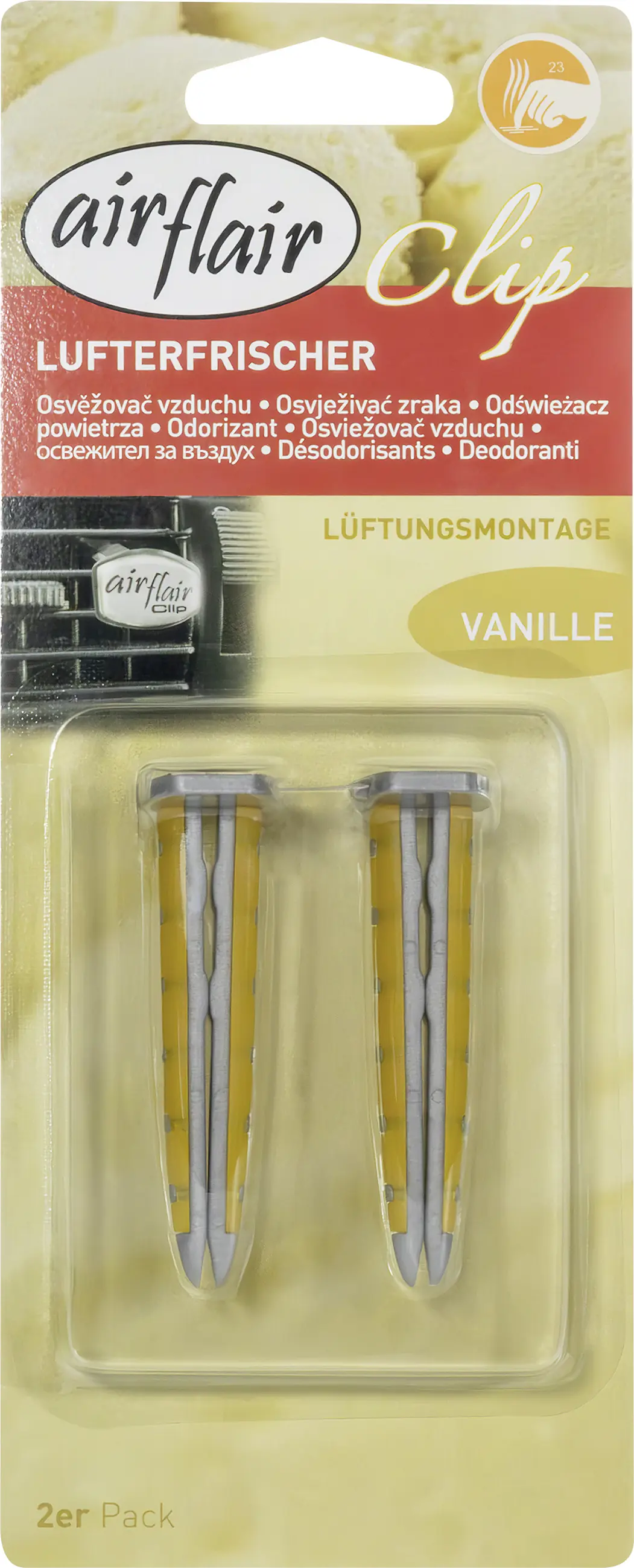 airflair Lufterfrischer Clip Vanille airflair Lufterfrischer Clip Vanille