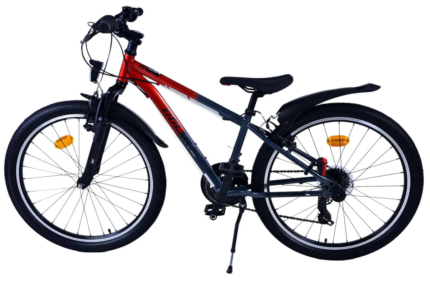 Volare Jugendfahrrad XC Race 24 Zoll 21 Gang rot/grau Volare Jugendfahrrad XC Race 24 Zoll 21 Gang rot/grau