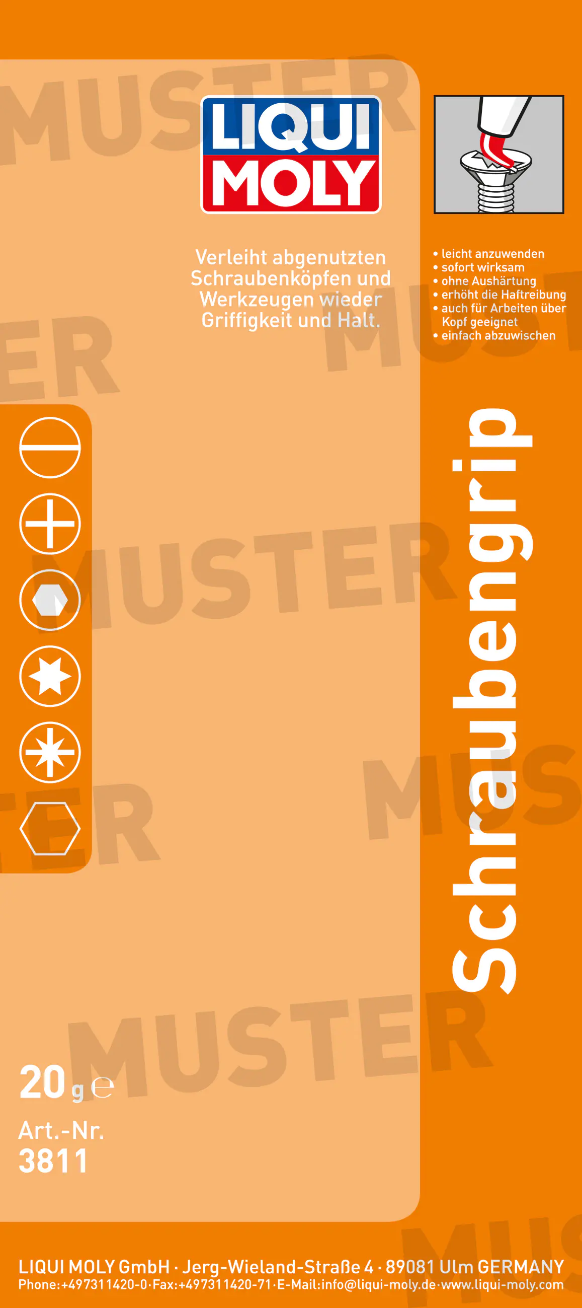 Liqui Moly Schrauben-Grip 20 g Liqui Moly Schrauben-Grip 20 g