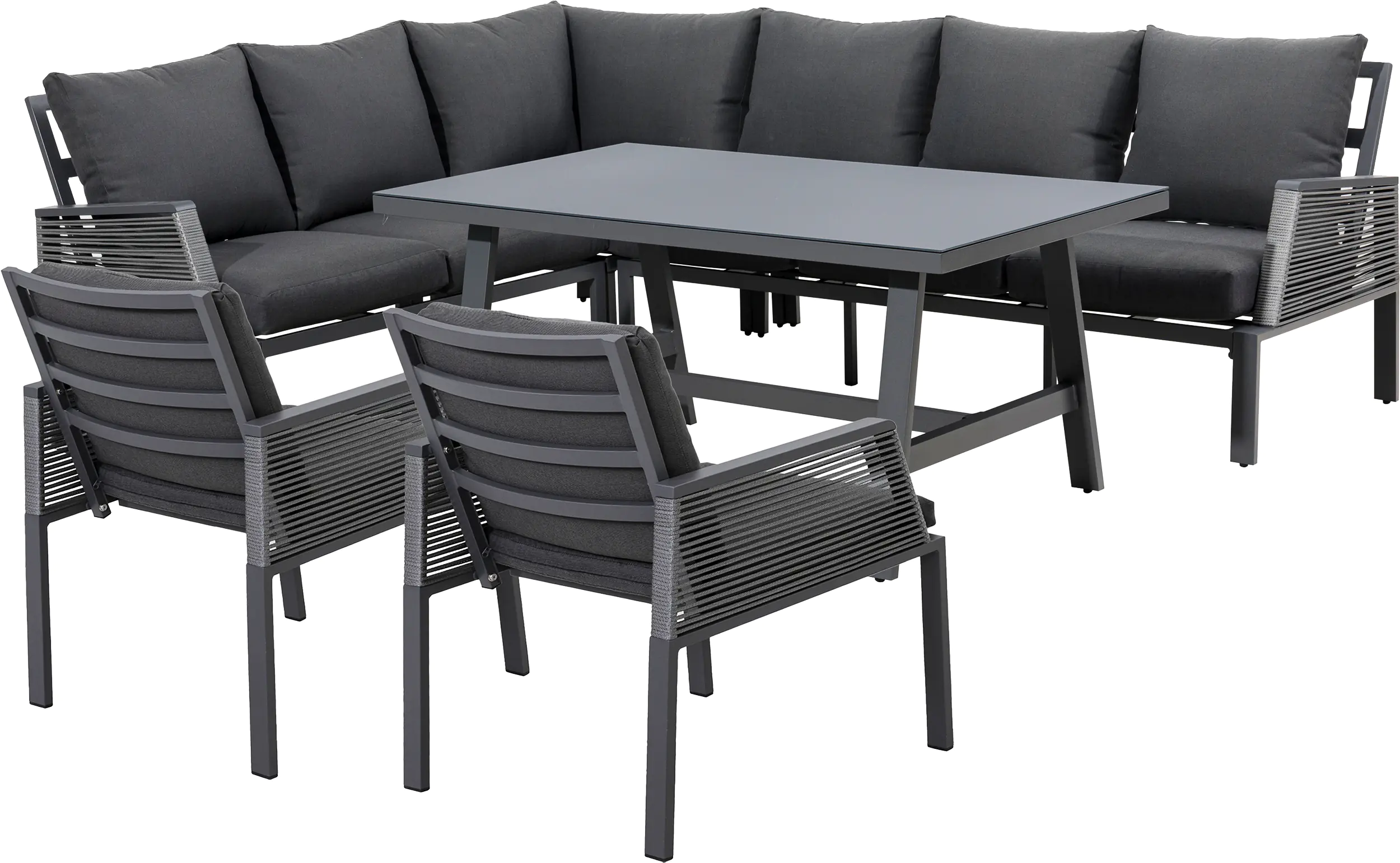 Primaster Gartenmöbel-Set Girona 8 Personen