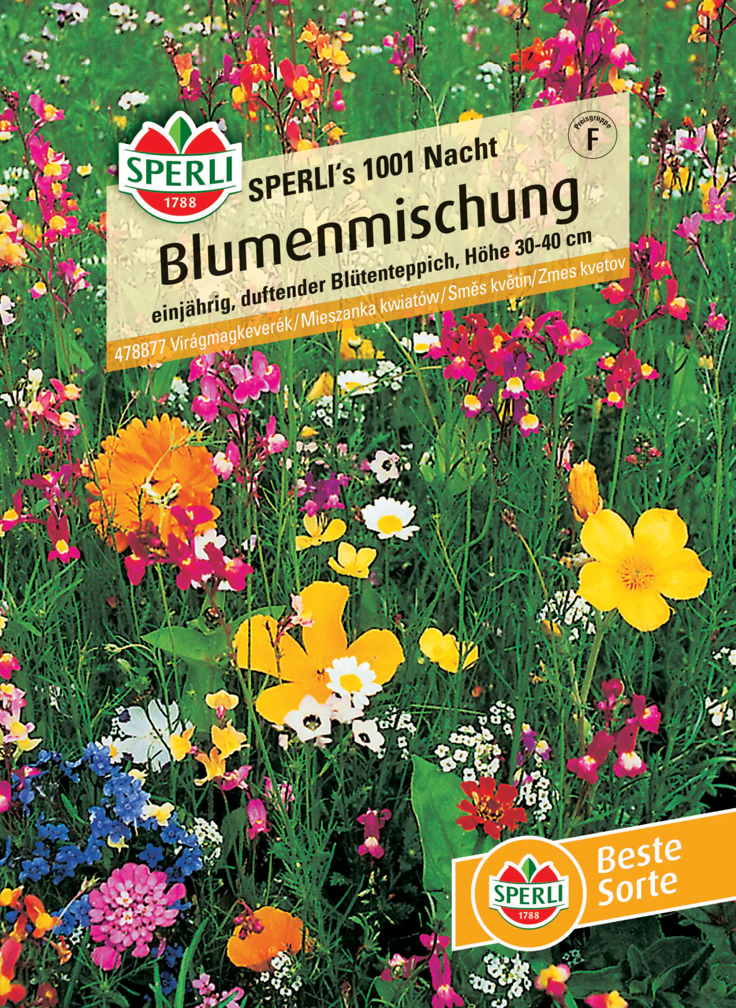 Sperli Blumenmischung Sommerblumen-Teppich SPERLI's 1001-Nacht