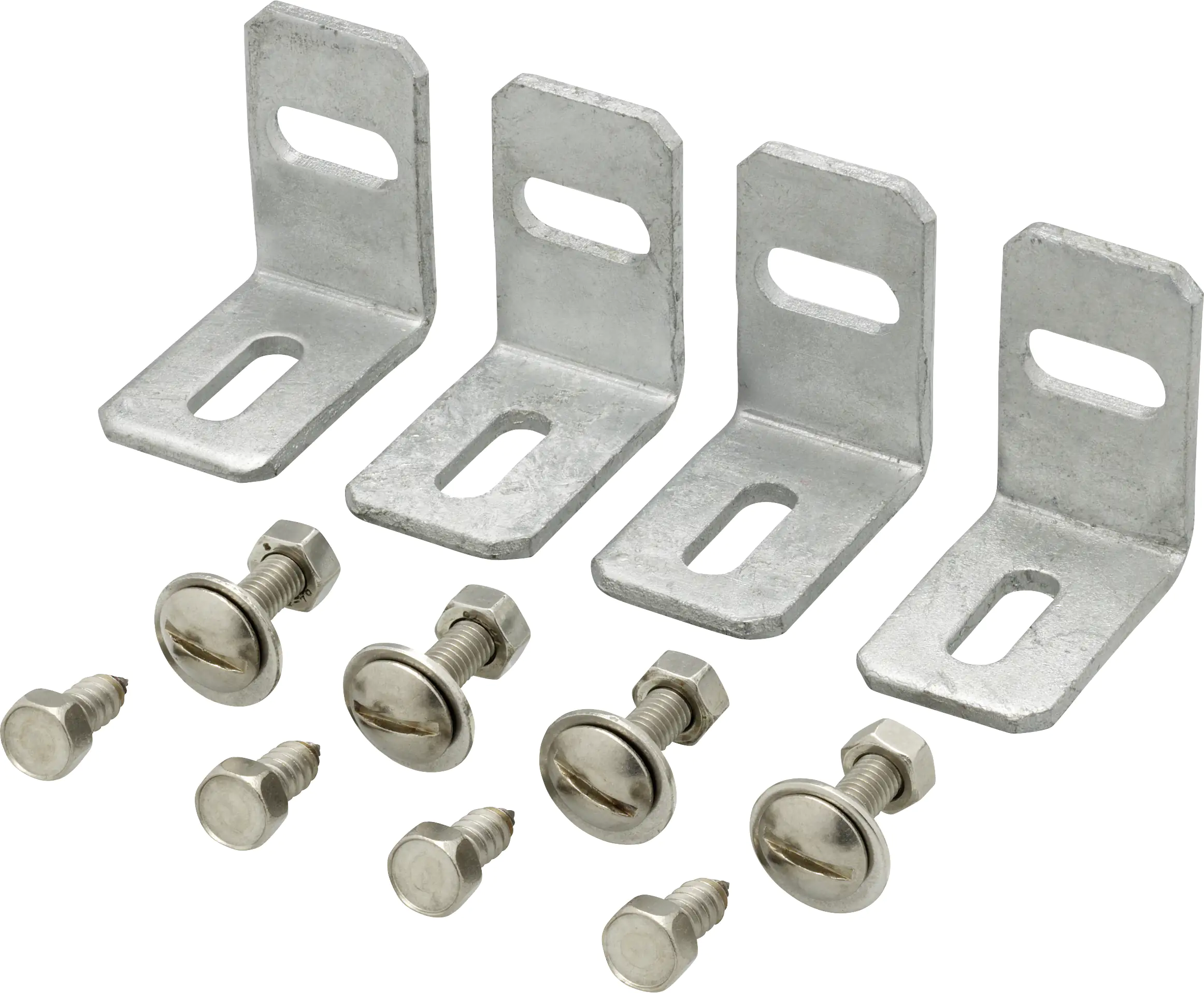 Alberts Befestigungsset für Zaunfelder feuerverzinkt