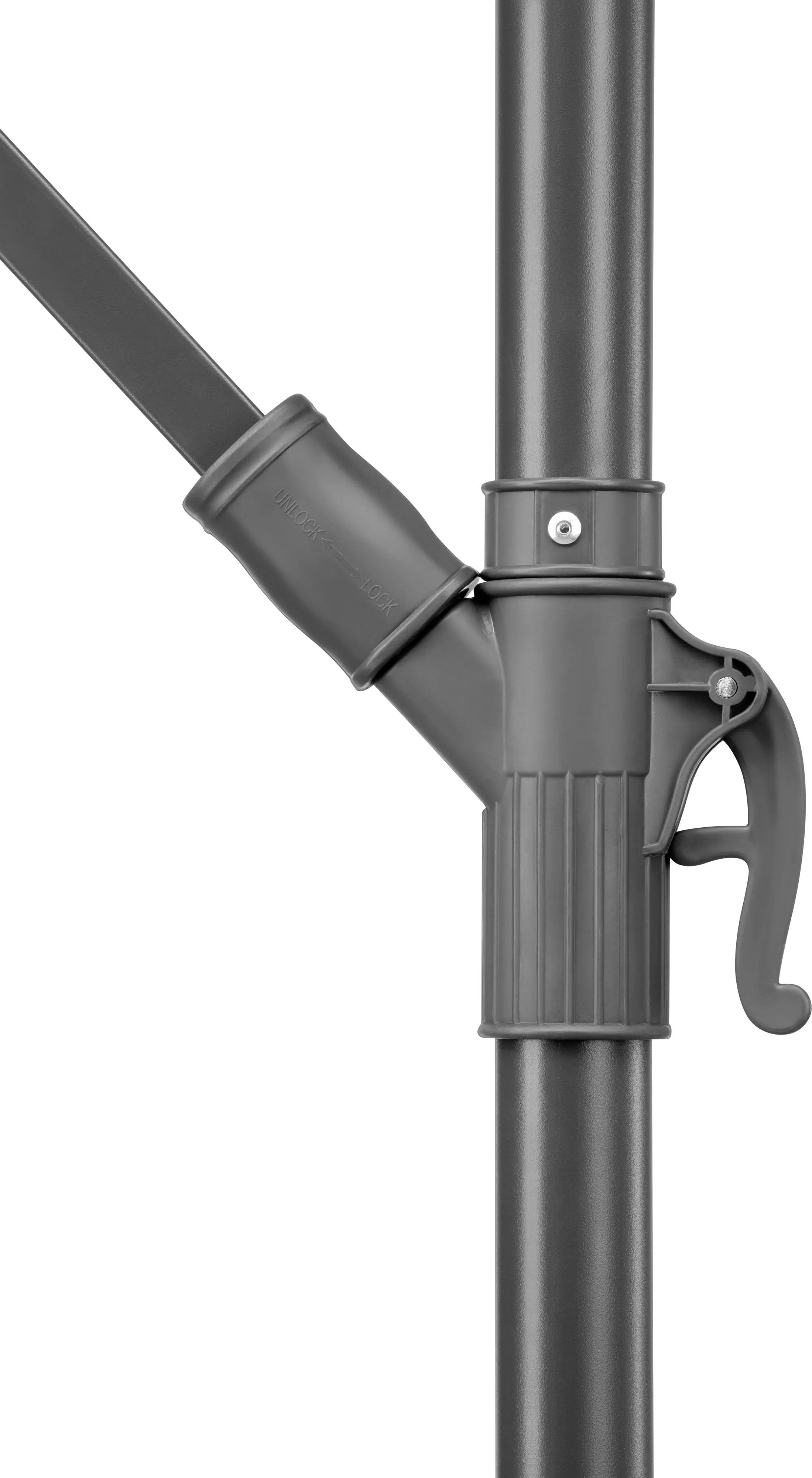 Schneider Ampelschirm Venus anthrazit Ø 300 cm