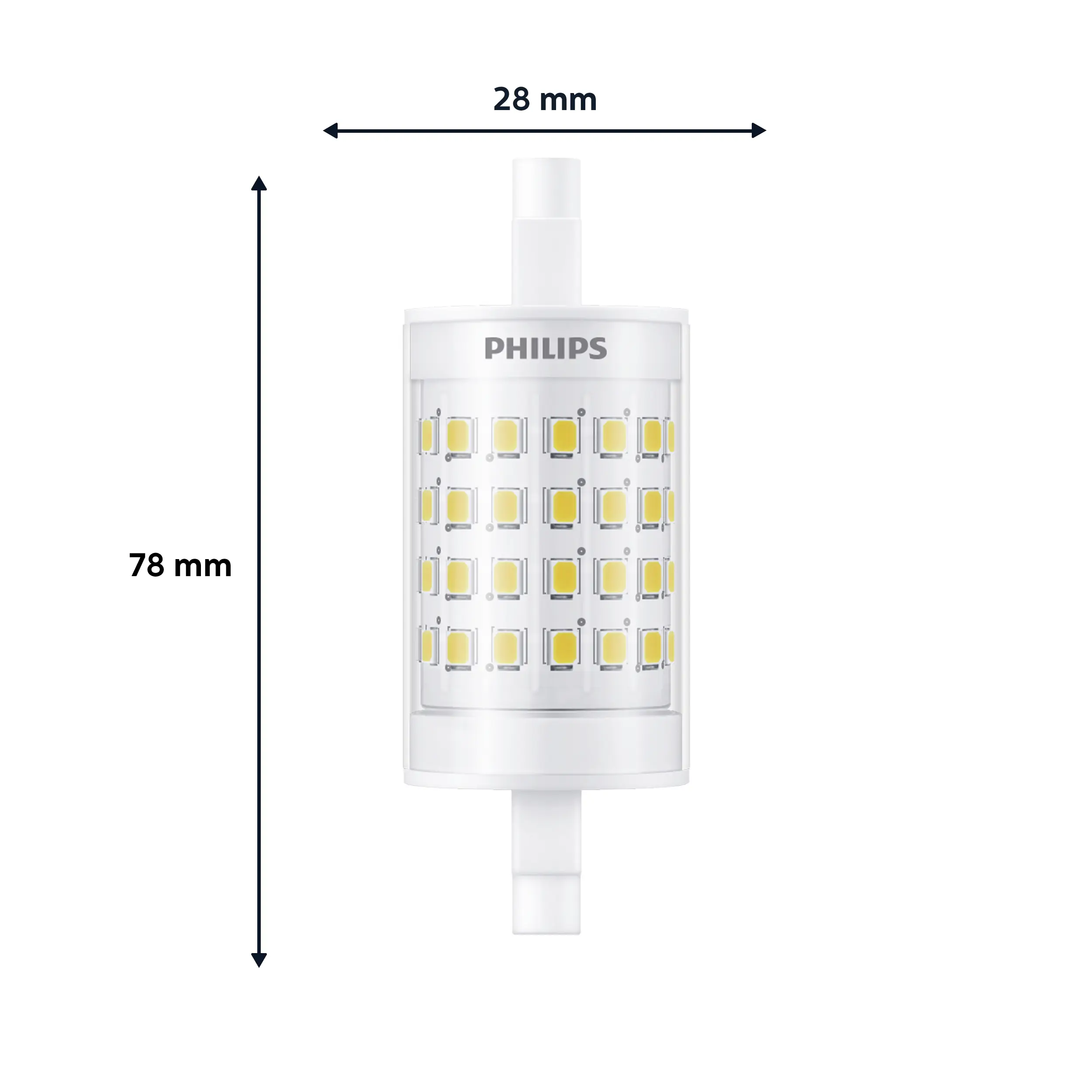 Philips LED Leuchtmittel R7S 7,5W 950lm 3000K 