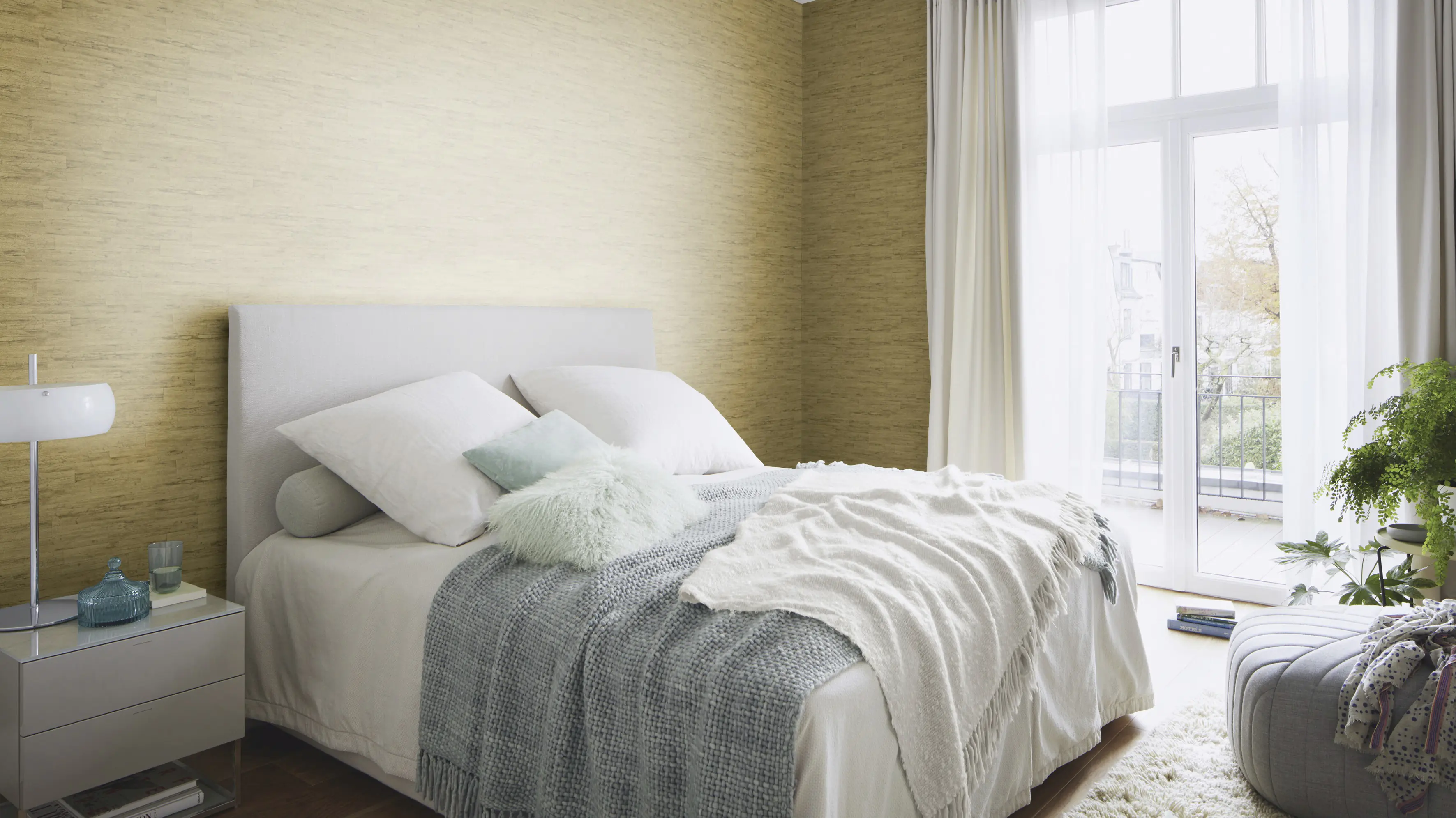 Rasch Vliestapete 537079 Gold-Mattgold Muster & Motive 10,05 m x 0,53 m