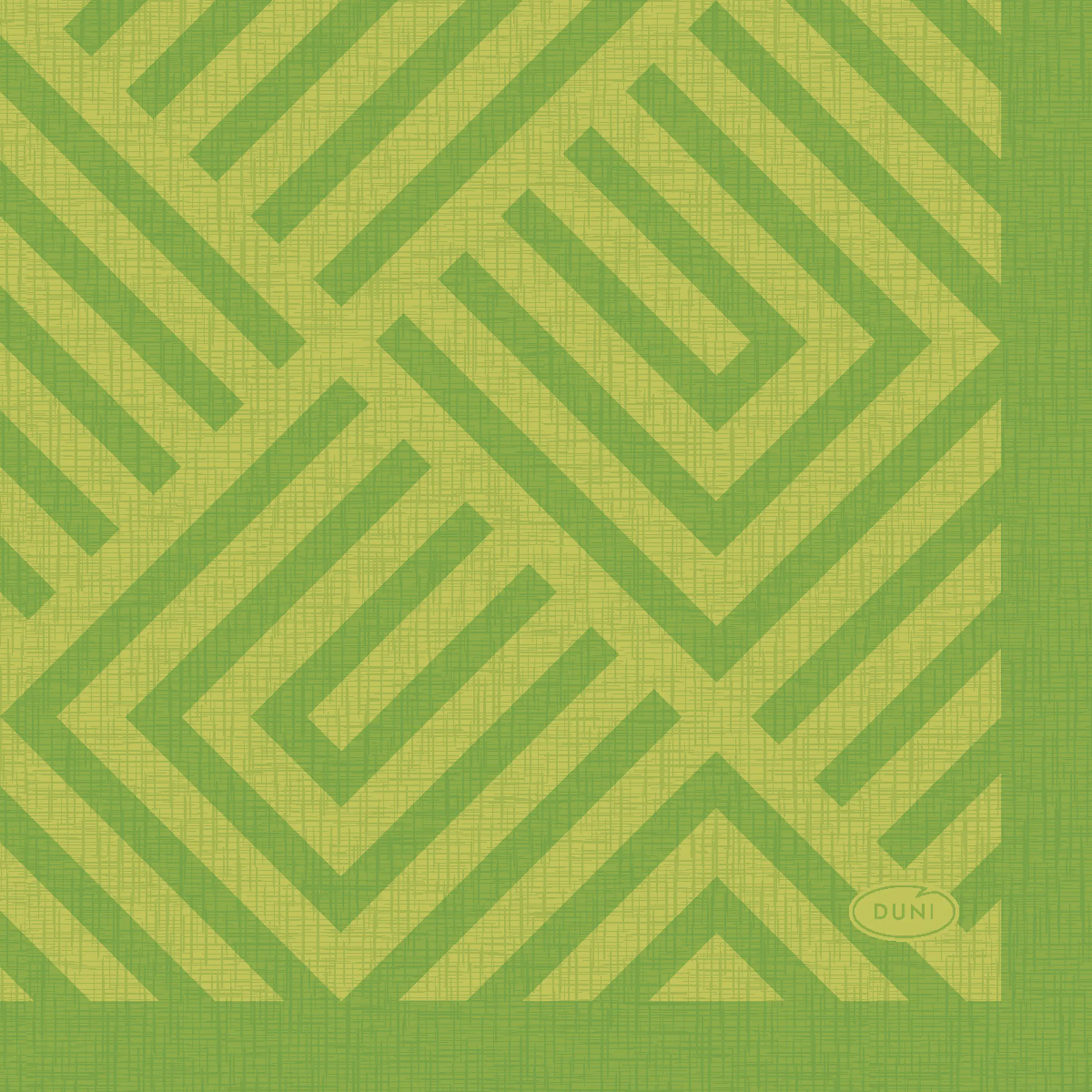 Duni Servietten Bio Mosaik Kiwi 24 x 24 cm - 20er Pack