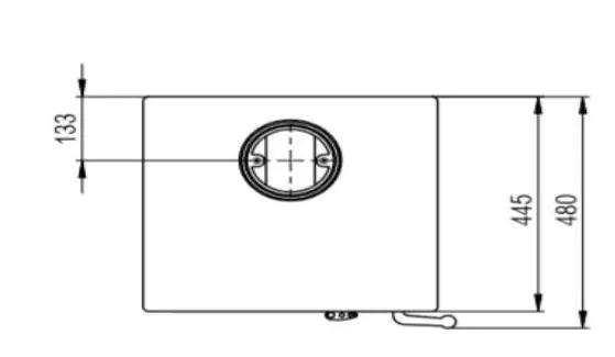 Thermia Kaminofen Zyklon Naturstein, Stahl schwarz, 6 kW Thermia Kaminofen Zyklon Naturstein, Stahl schwarz, 6 kW