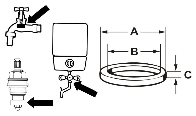 Cornat Hahnscheibe mit Loch Ø 20 mm