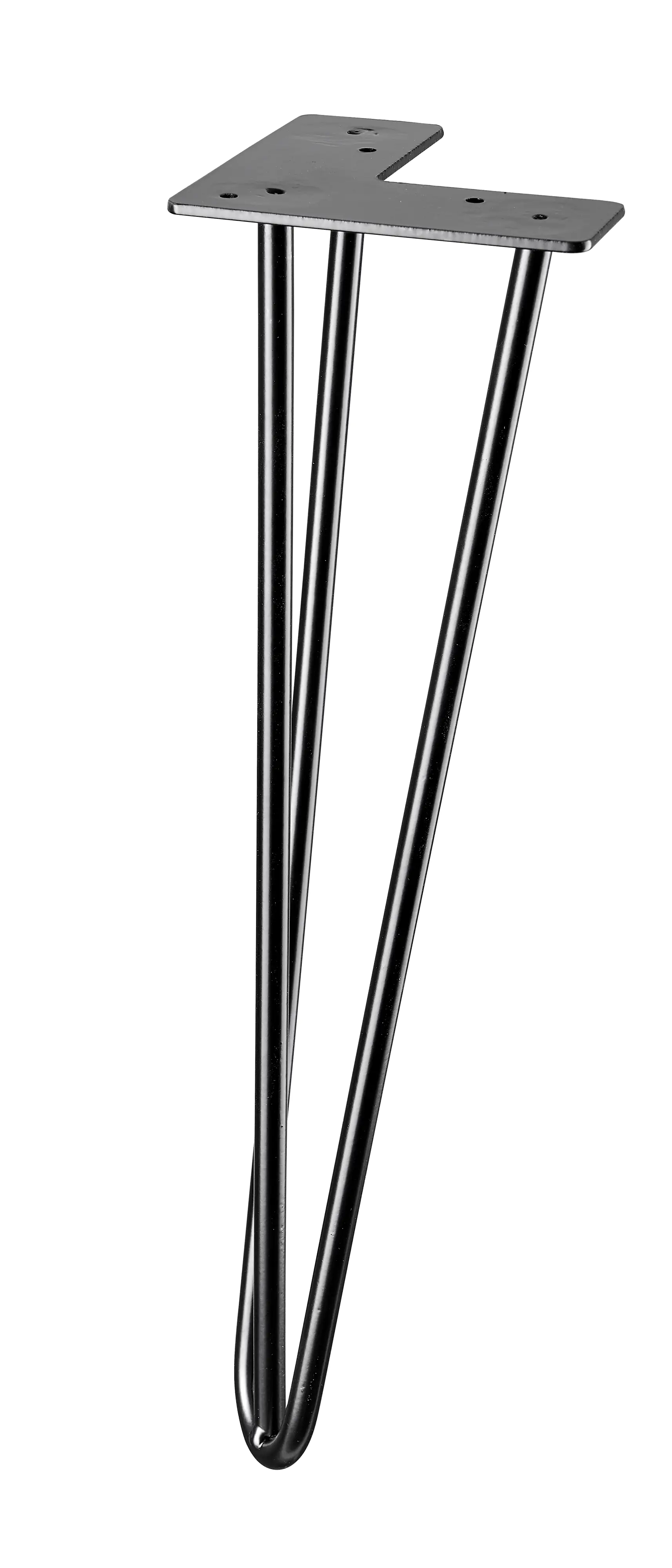 Hettich Hairpin 40 x 12 x 12 cm Stahl schwarz matt - 1 Stück