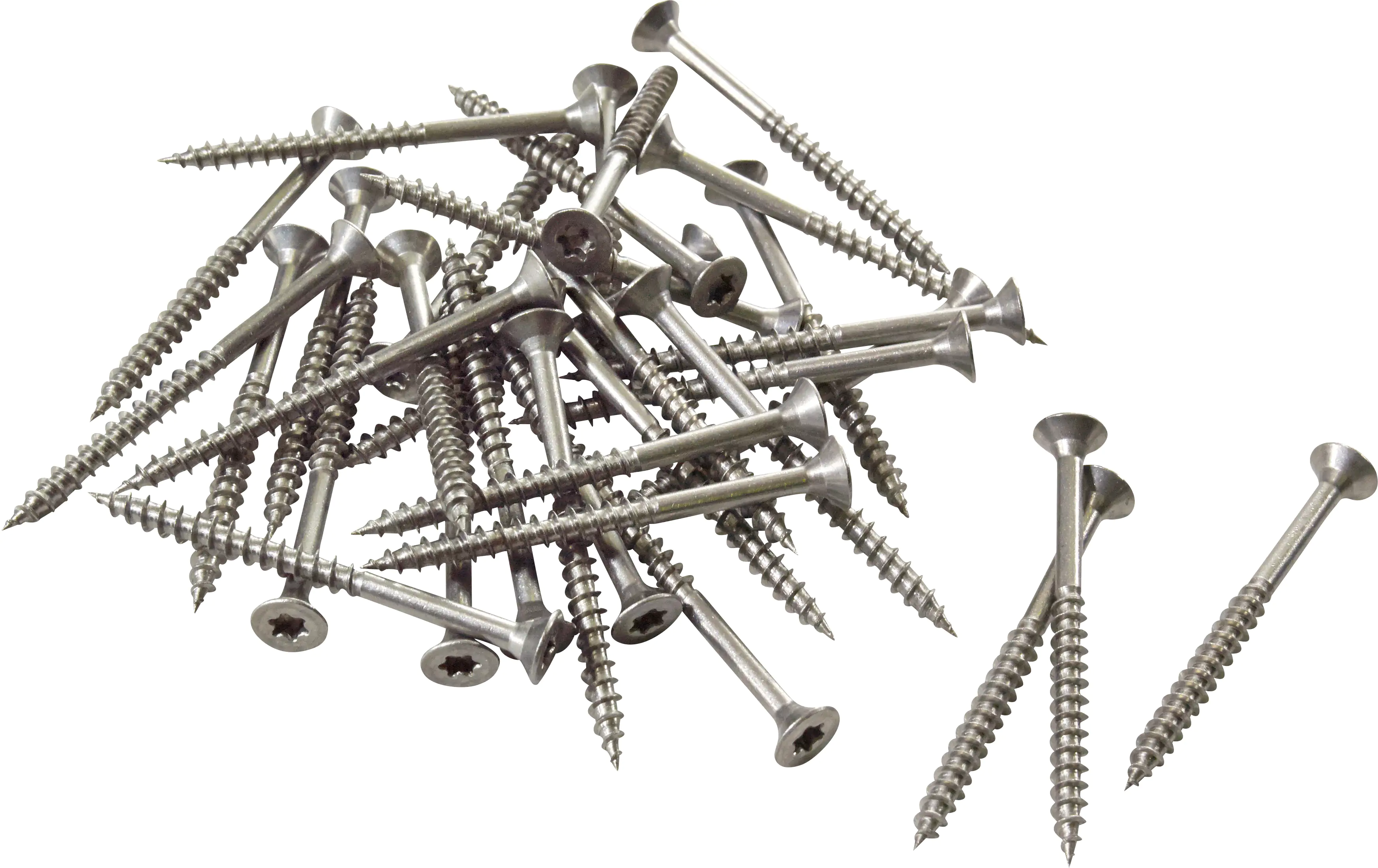 Schrauben 34 Stck./Set, verzinkt