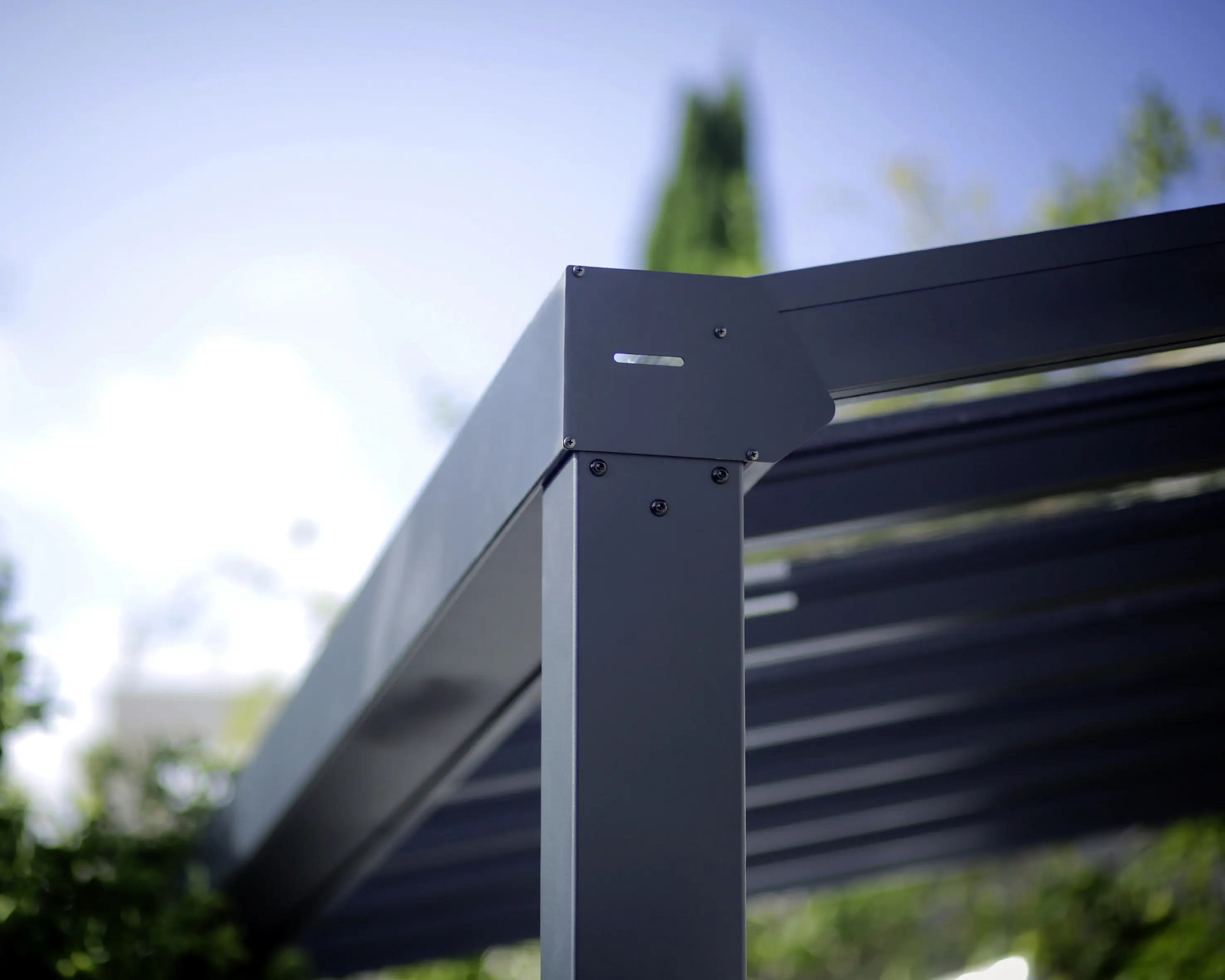 Canopia Terrassenüberdachung Stockholm  732 x 330,5 cm anthrazit