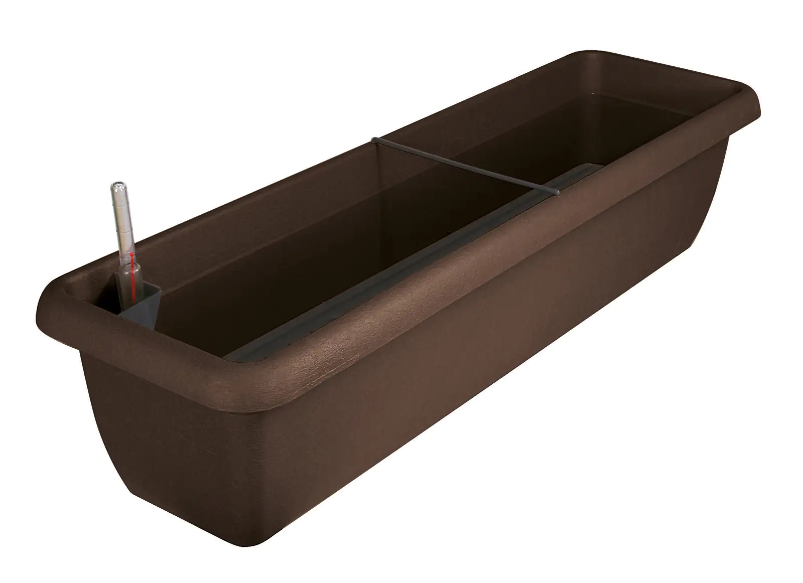 Geli Bewässerungsblumenkasten Aqua Andalucia 60 cm braun