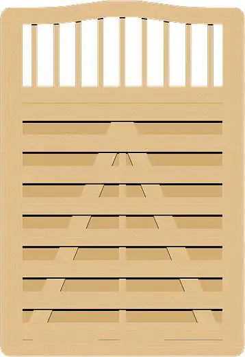 Plus Einzeltor Rondo 100 x 142/145 cm druckimprägniert