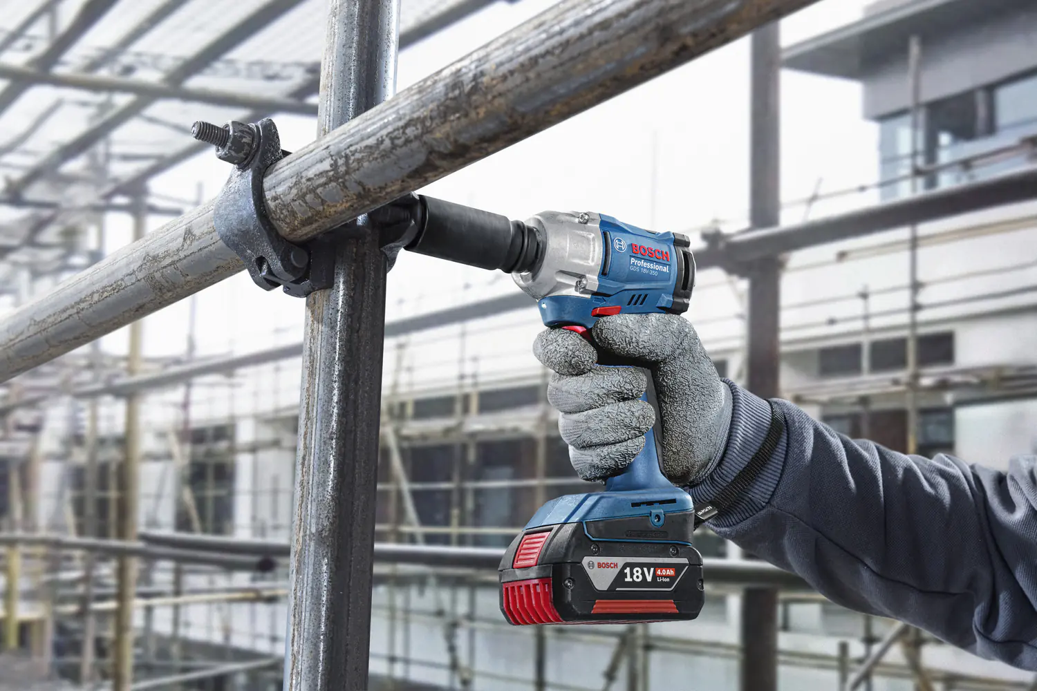Bosch Professional Akku-Drehschlagschrauber GDR 18V-215 Solo Bosch Professional Akku-Drehschlagschrauber GDR 18V-215 Solo