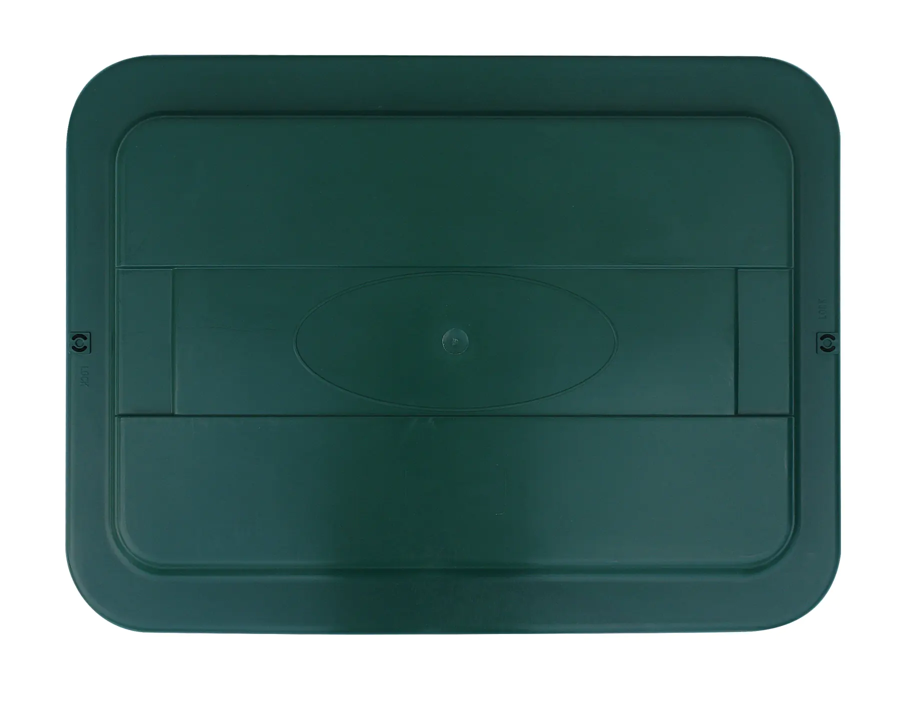 TrendLine Deckel für Regentonne eckig 240 & 280 L grün 