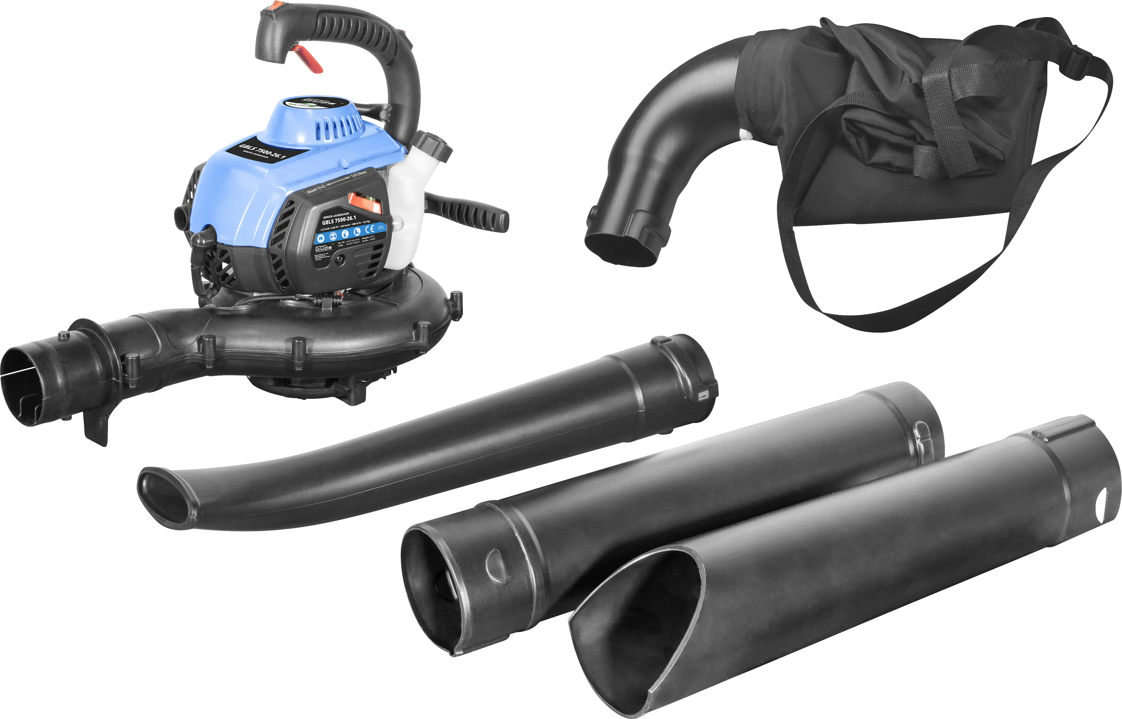 Güde Benzin Laubsauger/-bläser GBLS 7500-26 0,75 kW Güde Benzin Laubsauger/-bläser GBLS 7500-26 0,75 kW