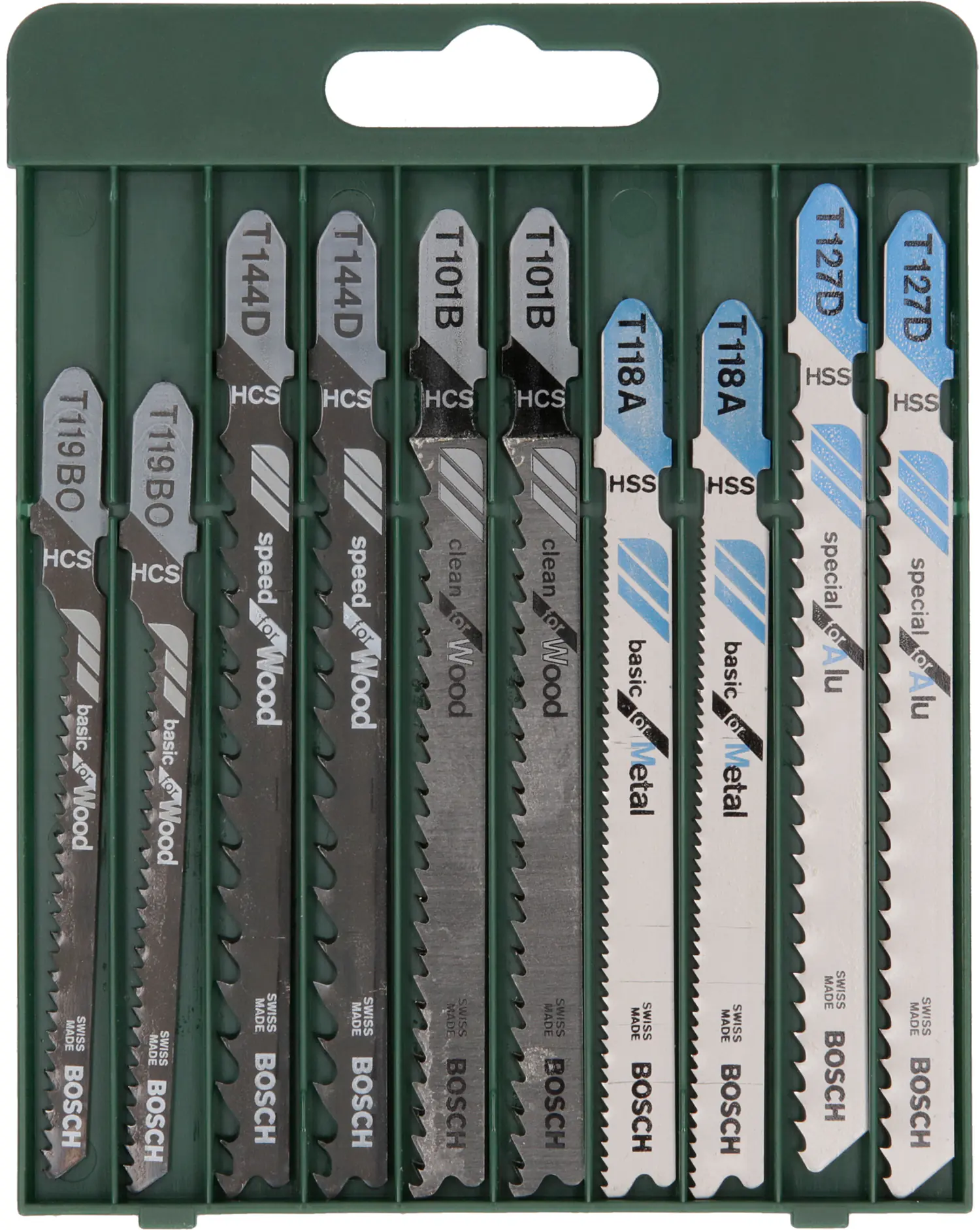 Bosch Stichsägeblätter T-Schaft 10-teilig Bosch Stichsägeblätter T-Schaft 10-teilig