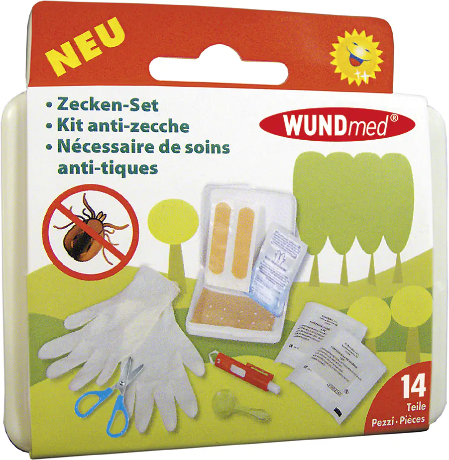 Wundmed Zecken-Set 14-teilig