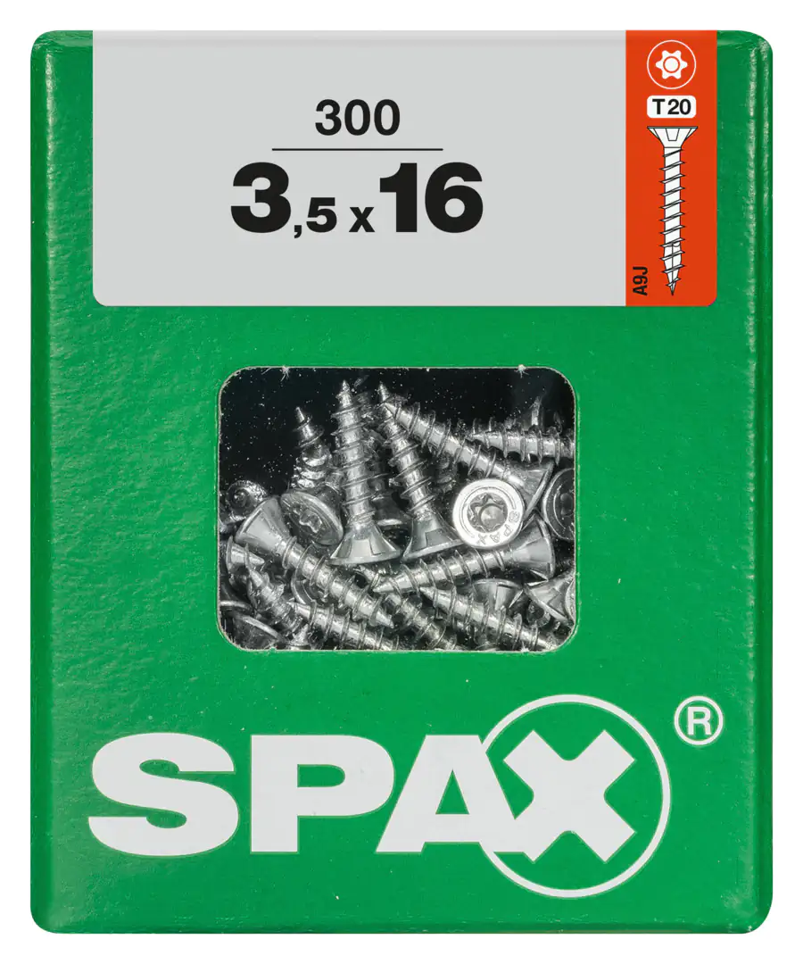 Spax Universalschrauben 3.5 x 16 mm TX 20 - 300 Stk.