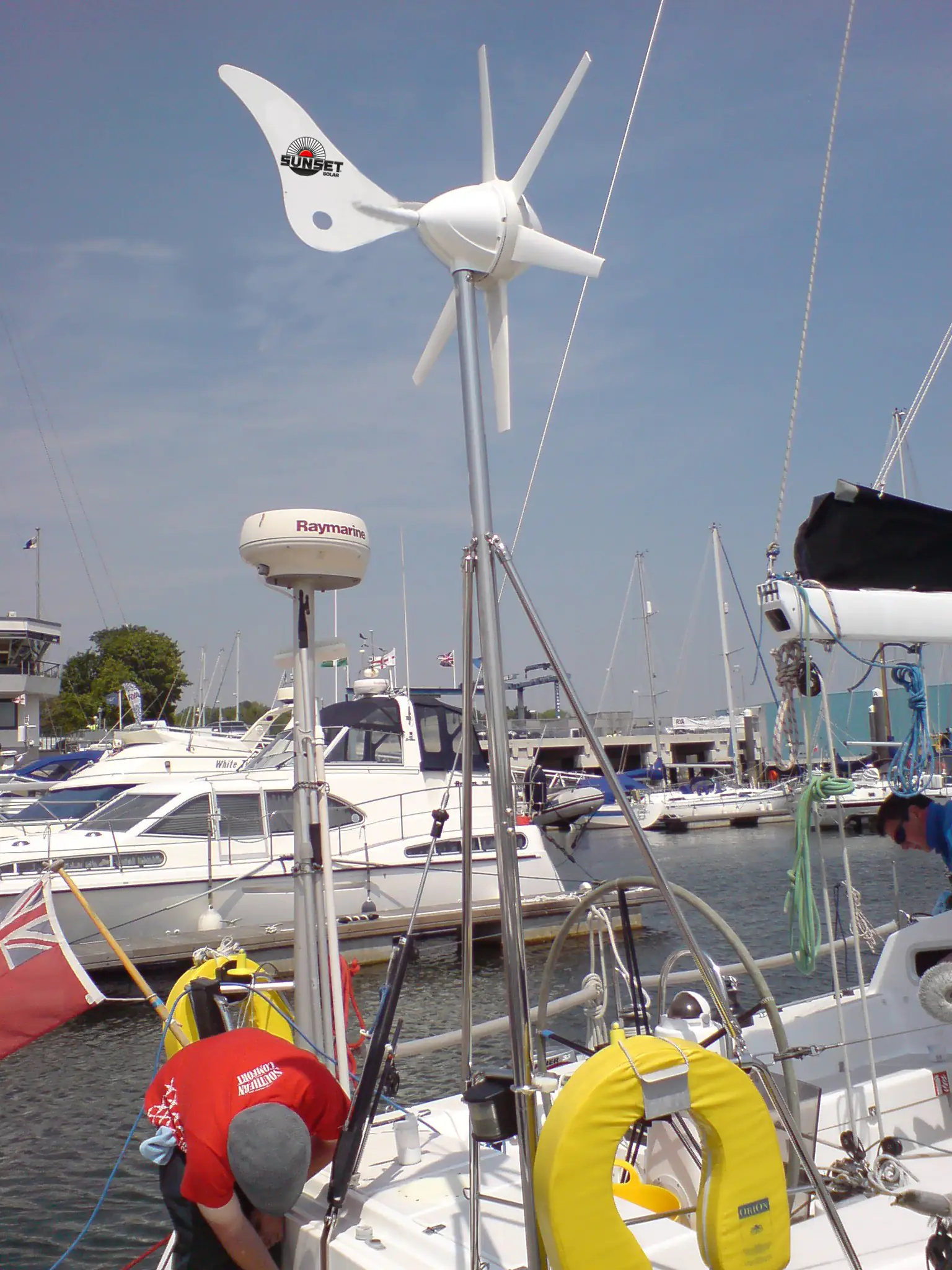 Sunset Windgenerator WG 914i Leistung max. 300 Watt, Ø 910 mm