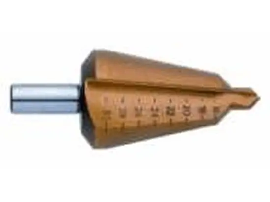 Exact Blechschälbohrer Größe 2 4-20 mm HSS TIN Rundschaft Exact Blechschälbohrer Größe 2 4-20 mm HSS TIN Rundschaft