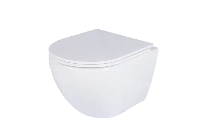 Primaster Wand WC Tiefspüler Cerma weiß inkl. WC Sitz