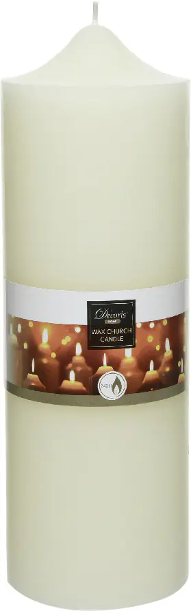 Kaemingk Laternenkerze elfenbein 25 cm