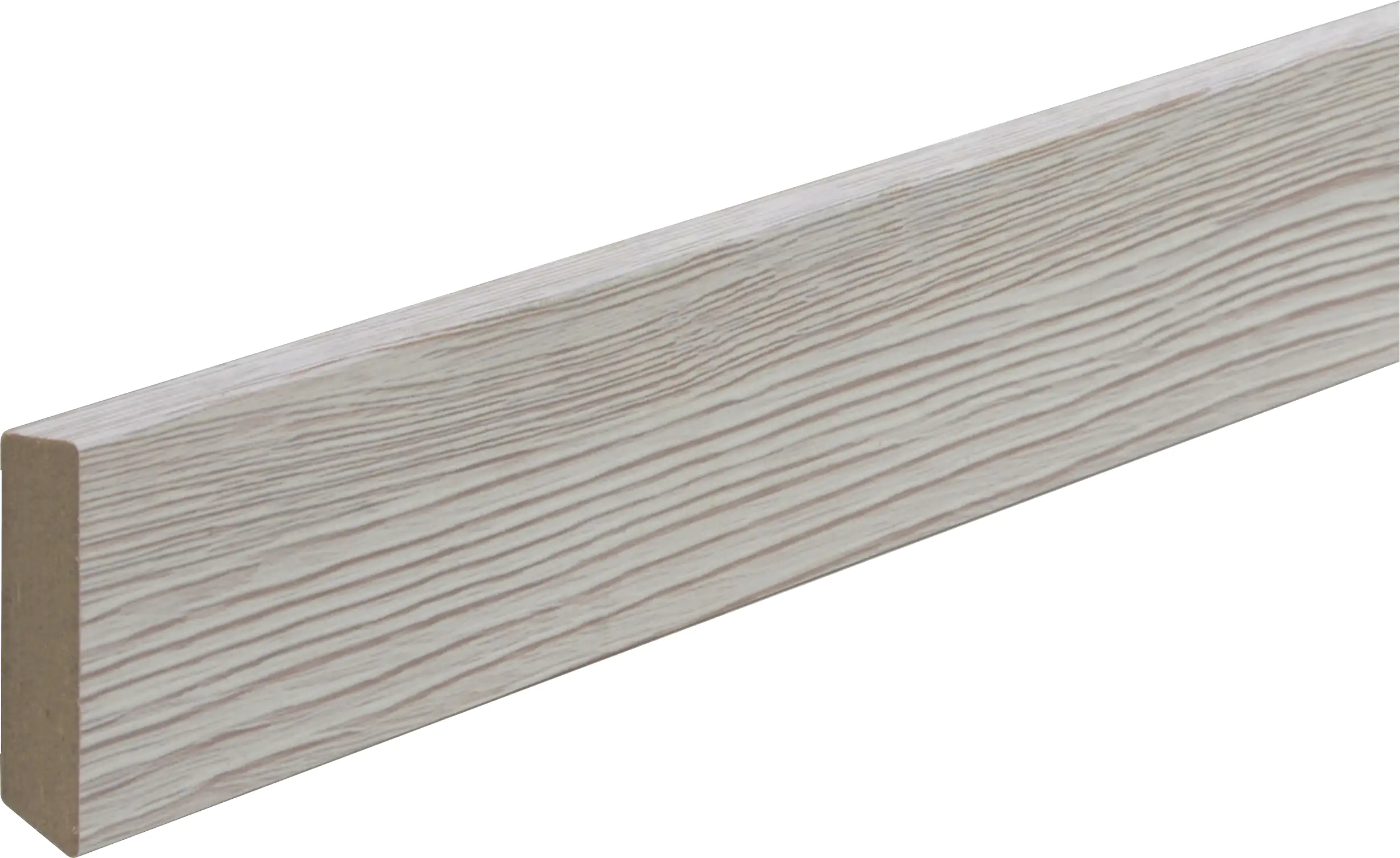 B.S. Bauprogramm Deckleiste modern 260 cm 35 x 8 mm Nordic weiß