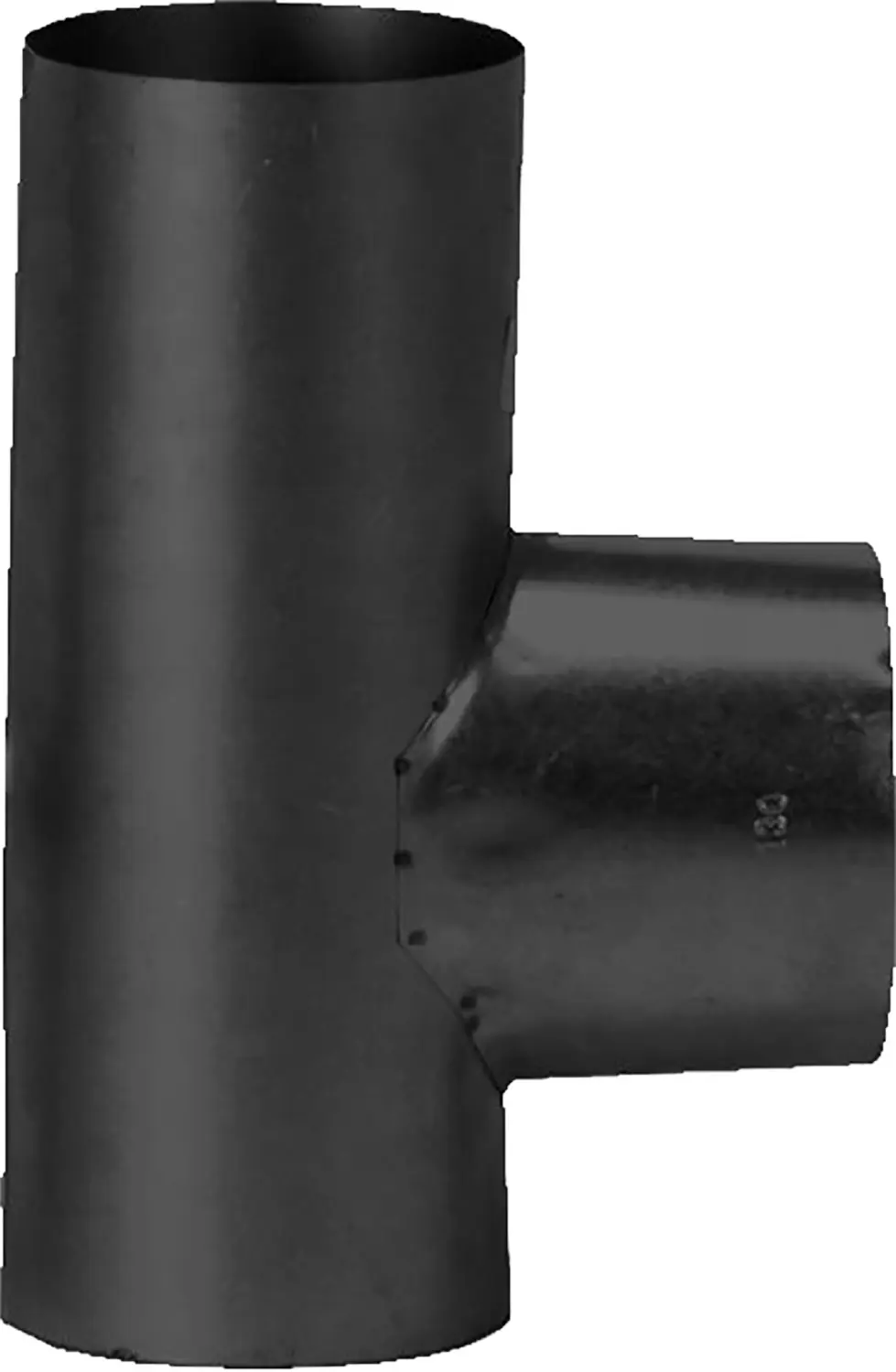 FireFix Ofenrohr Kapselknie Ø 130 mm, gebläut