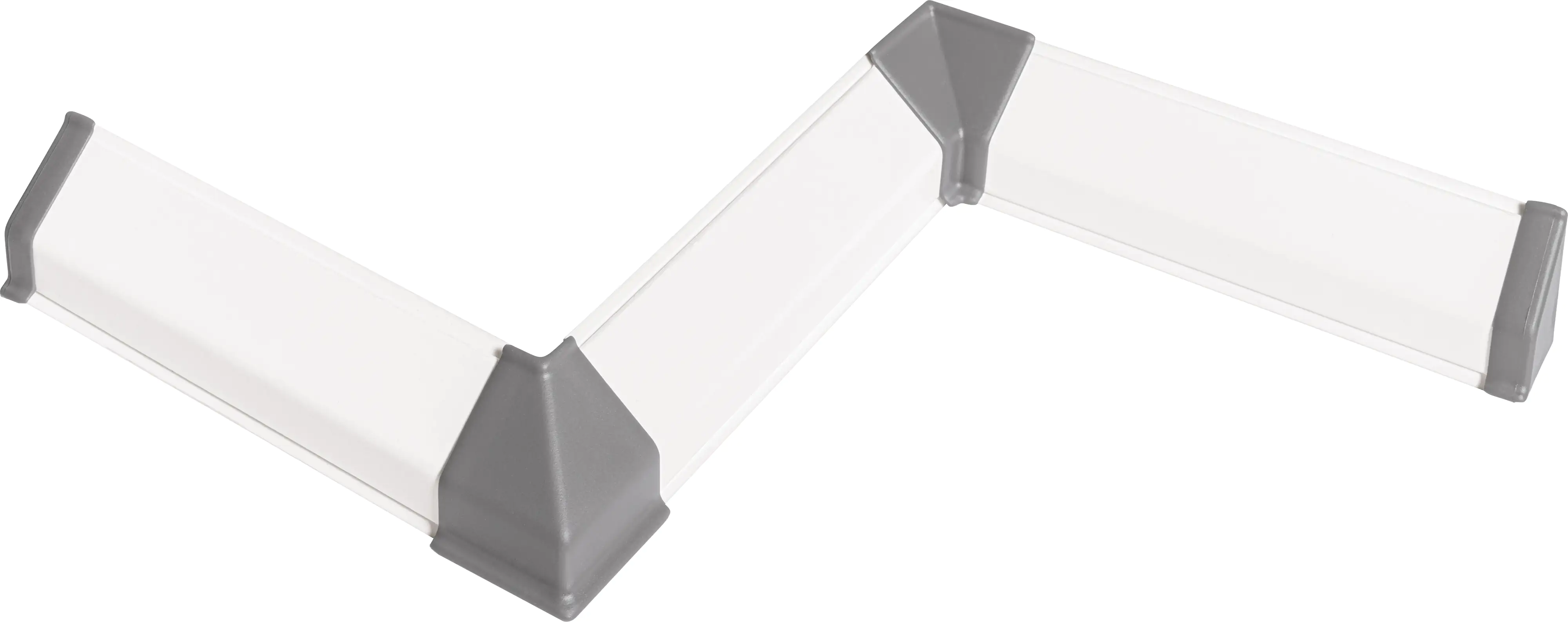 Kaindl Zubehörset für Küchenabschlussleiste grau