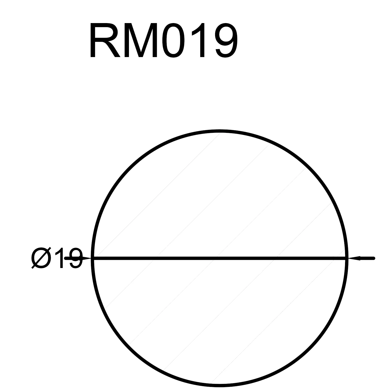 FN Neuhofer Rundstab 240 cm 19 x 19 mm