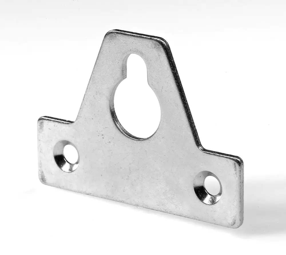 Hettich Schrankaufhänger mit Schlüssellochung 64 x 45 mm verzinkt