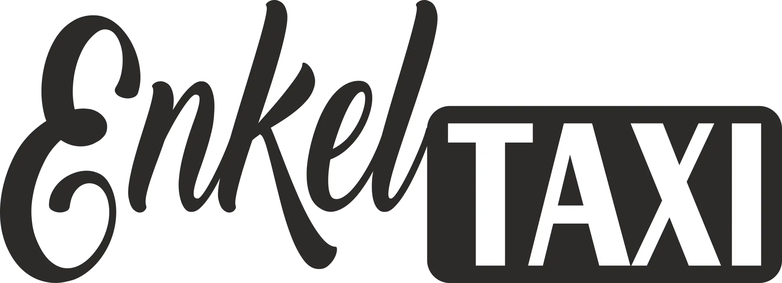 Hermann Schütz Aufkleber Enkel Taxi 70x190mm