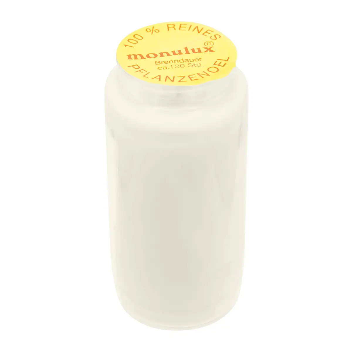 Grabkerze Kompoöllicht Ø 6,5 x 14 cm weiß Brenndauer 120 Stunden