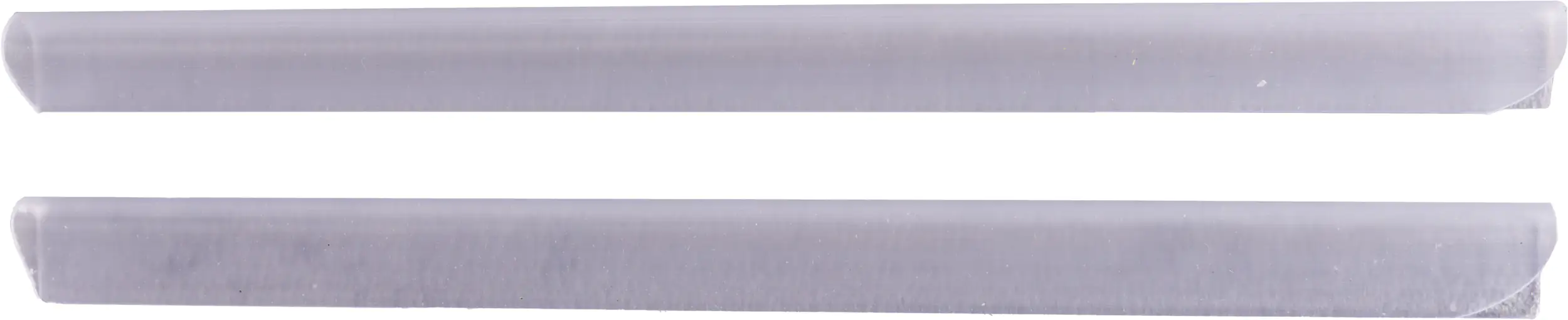 TrendLine Befestigungsklemmprofil für Sichtschutz transparent 25 Stück