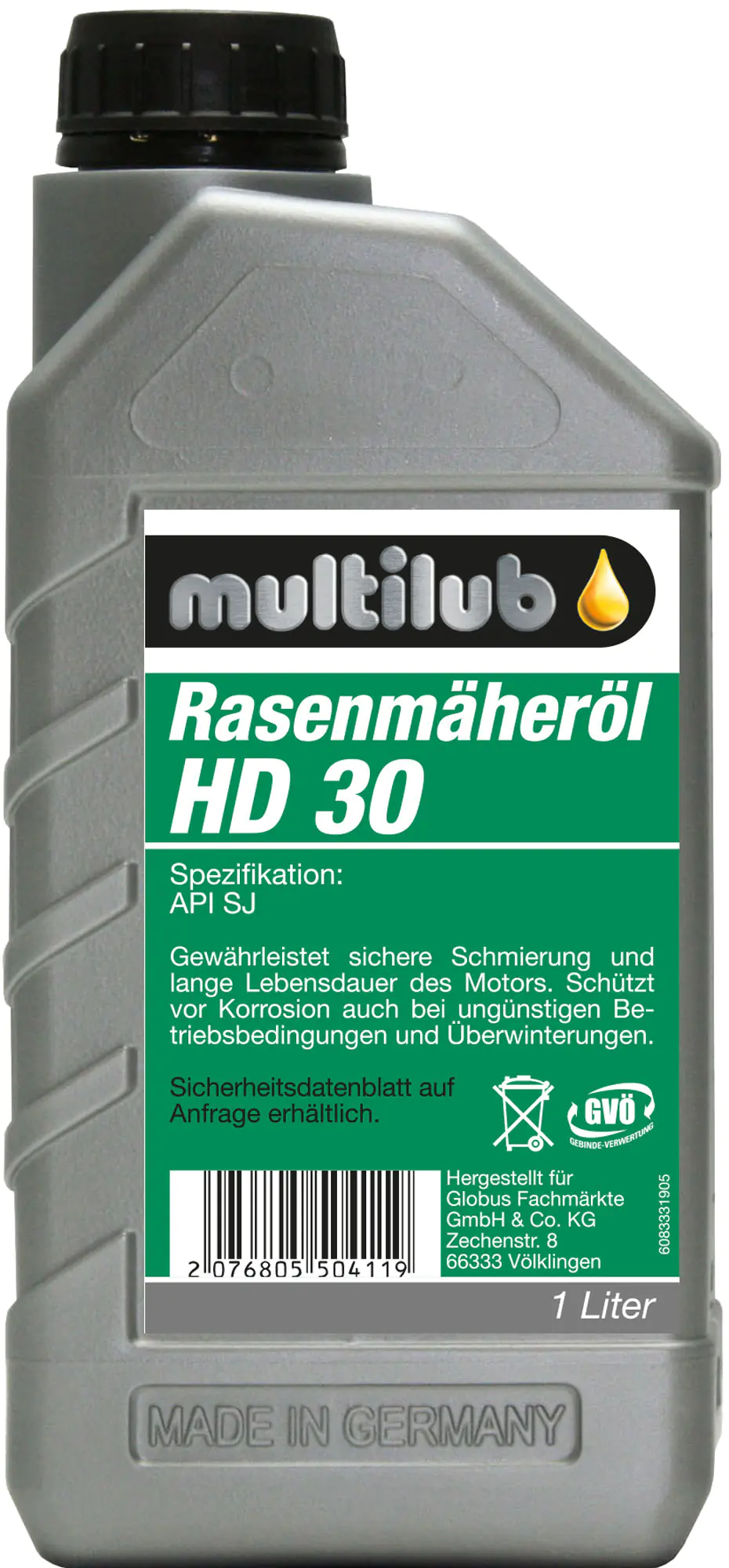 Multilub Rasenmäheröl HD30 1L