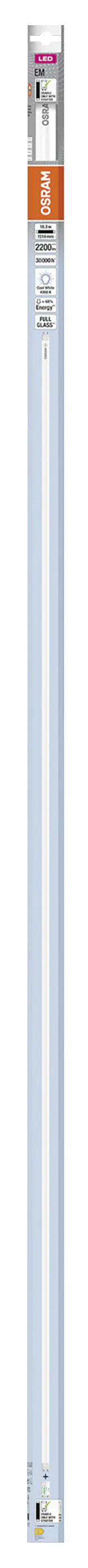 Osram LED Röhre T8 150 cm G13 18,3 W neutralweiß Osram LED Röhre T8 150 cm G13 18,3 W neutralweiß