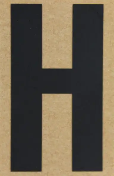 Conacord Klebebuchstabe 55 x 50 mm