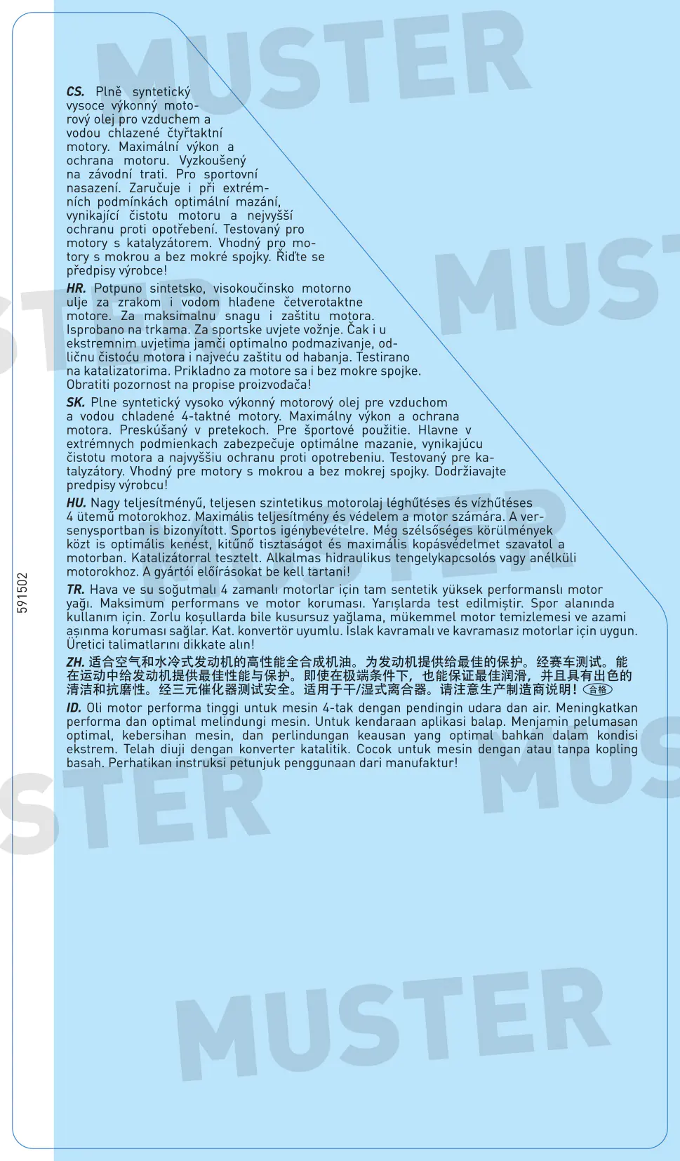 Liqui Moly 4-Takt Motoröl 4T Synth 10W-50 Street Race 1 L