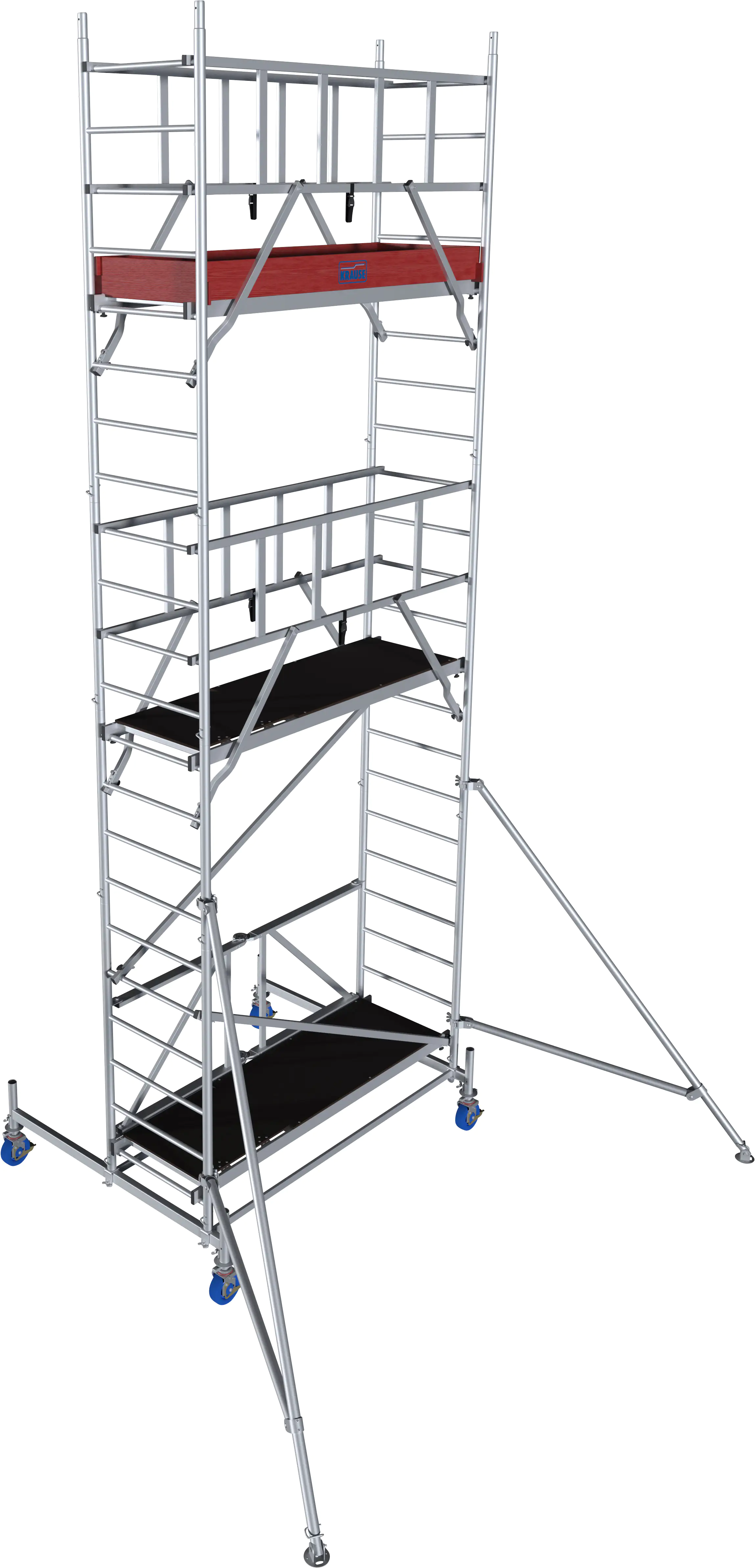 Krause Faltgerüst MONTO ProTec XS Aluminium 6,80 m