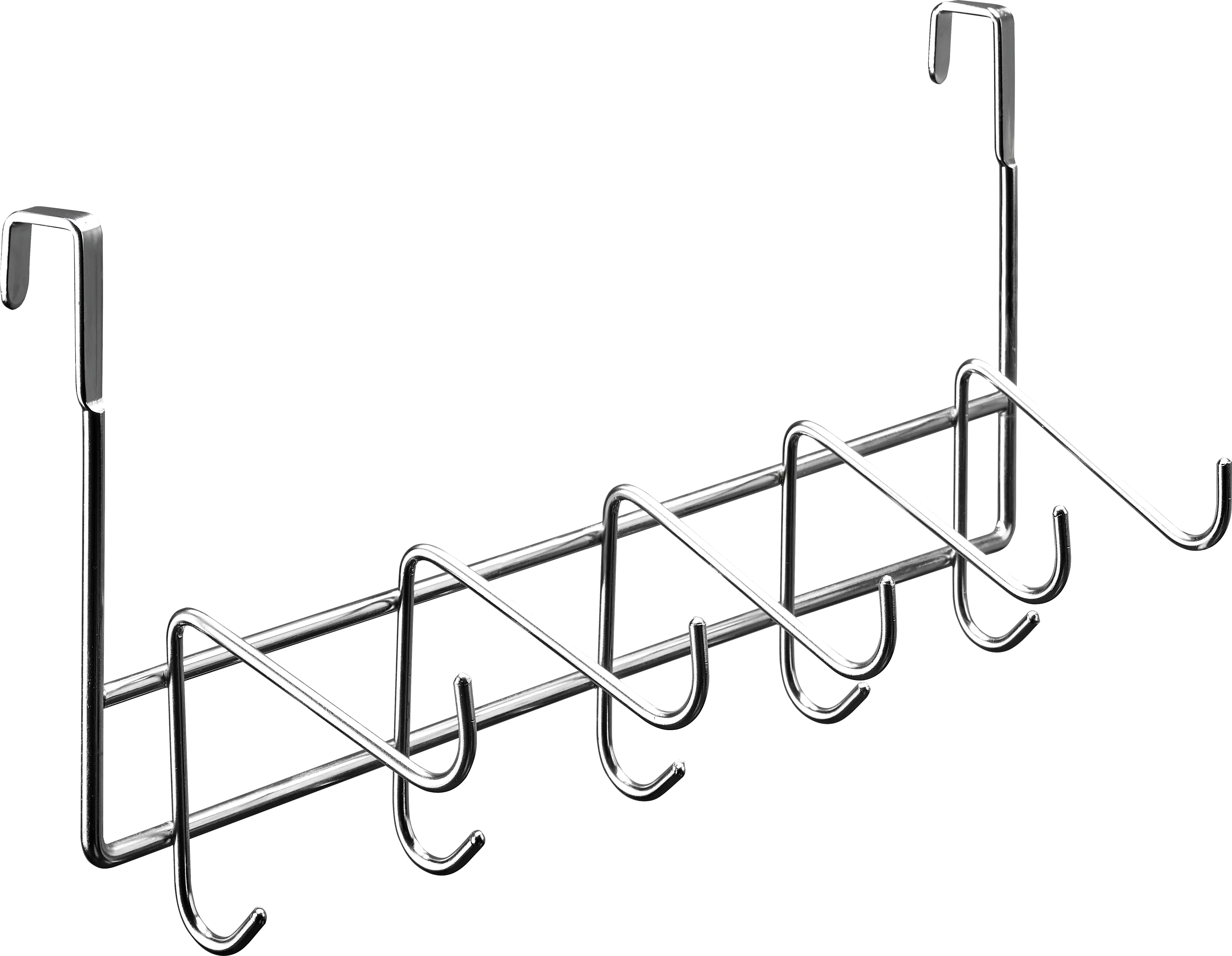 Hettich Türgarderobe 5 Doppelhaken 43,0 x 15,5 x 13,5 cm silber Hettich Türgarderobe 5 Doppelhaken 43,0 x 15,5 x 13,5 cm silber