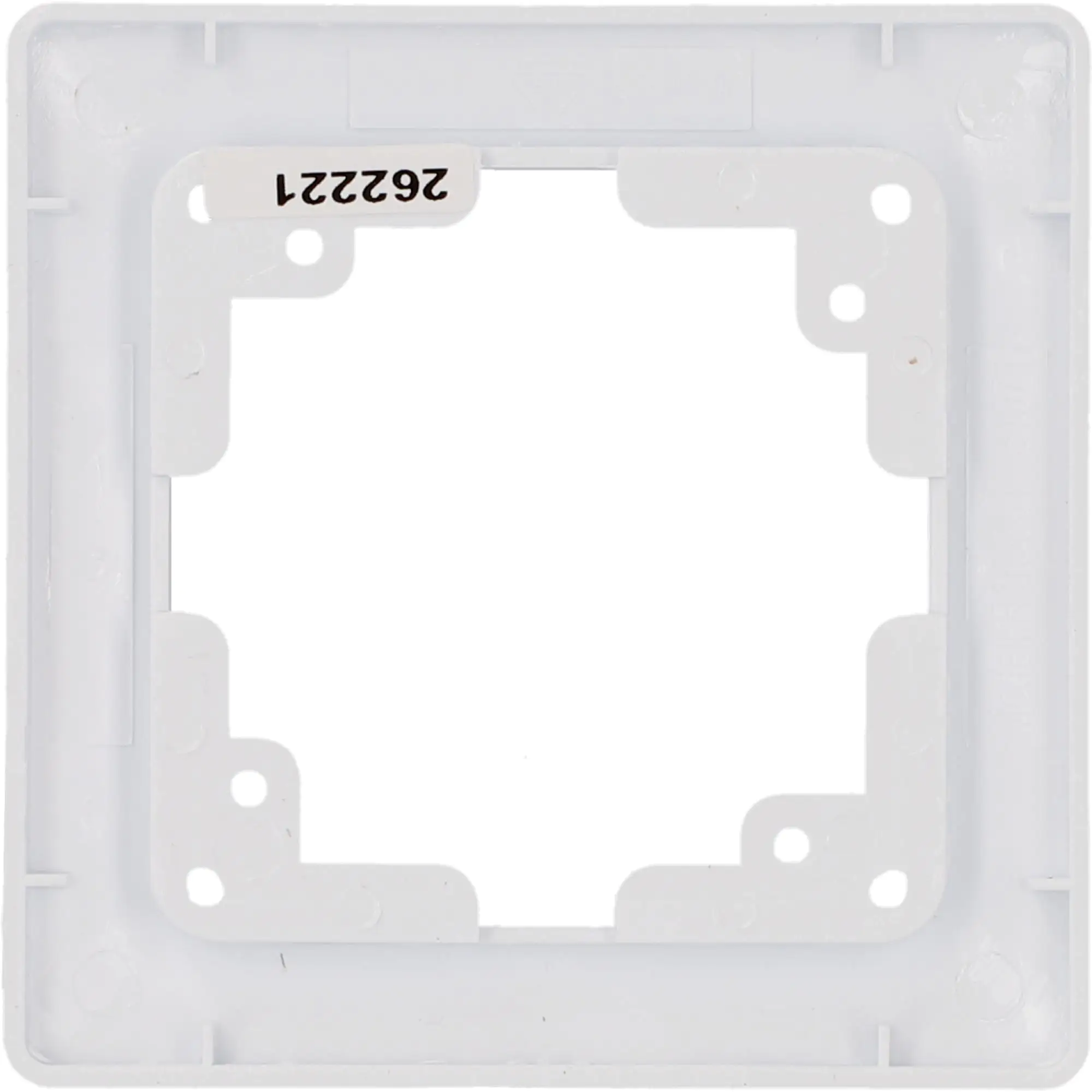 Unitec Abdeckrahmen 1-fach LeMans ultraweiß