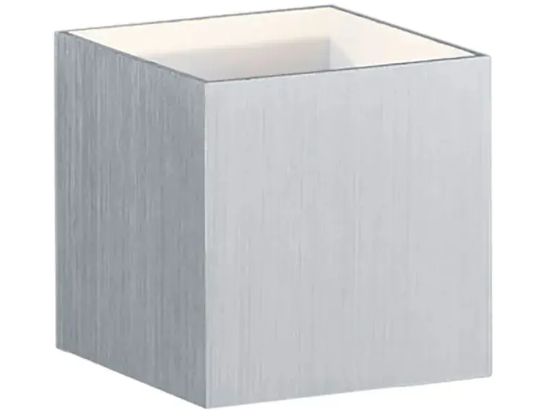 Trio Leuchten LED Wandleuchte Louis  4,3W warmweiß Aluminium gebürstet Aluminium Trio Leuchten LED Wandleuchte Louis  4,3W warmweiß Aluminium gebürstet Aluminium