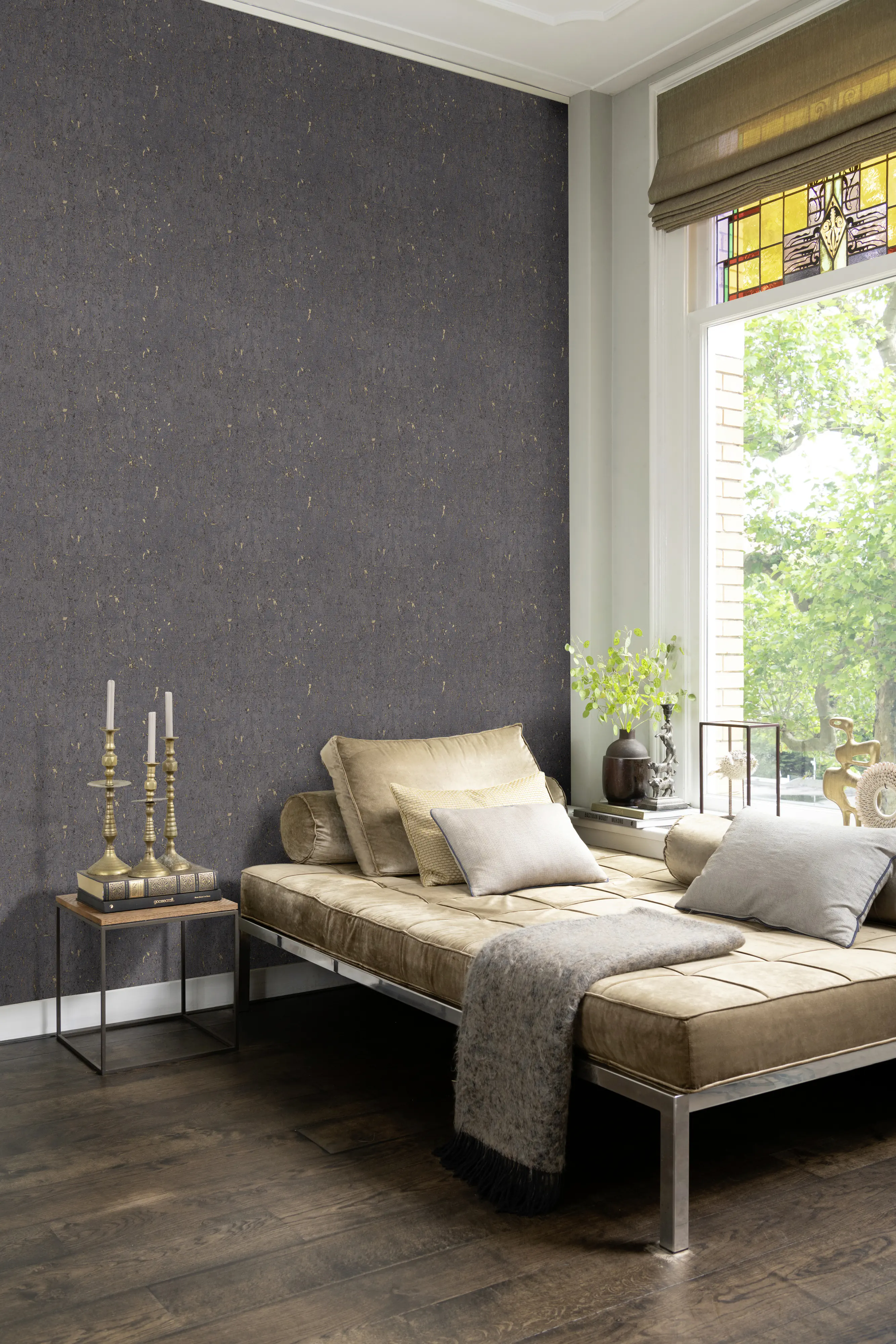 Rasch Vliestapete 538359 Schwarz-Offblack Muster & Motive 10,05 m x 0,53 m