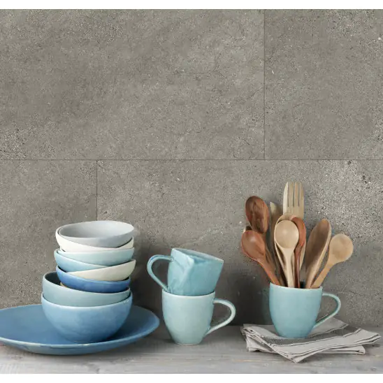 Grosfillex Kunststoffpaneel GX Wall+ Creme Slate 60 x 30 cm 5 mm